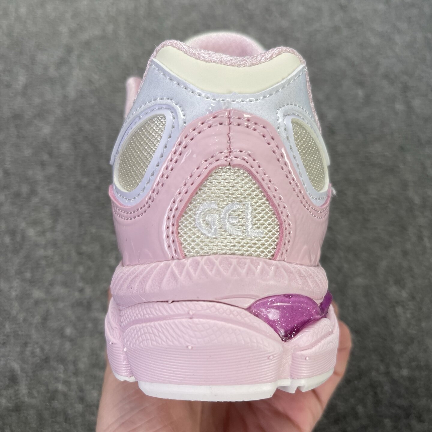 ASICS Gel-NYC Kicki Yang Zhang Pink Cream Pure Silver - Image 4