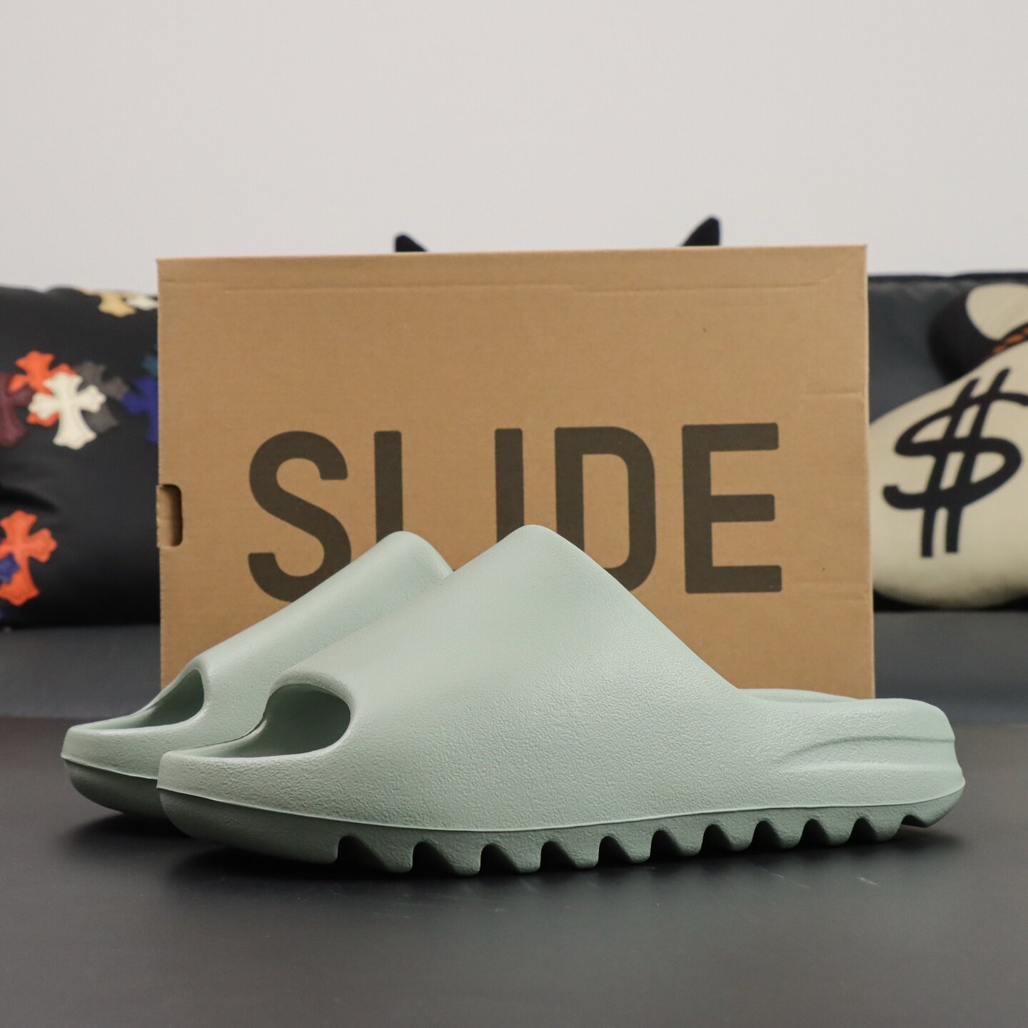 adidas Yeezy Slide Salt - Image 10