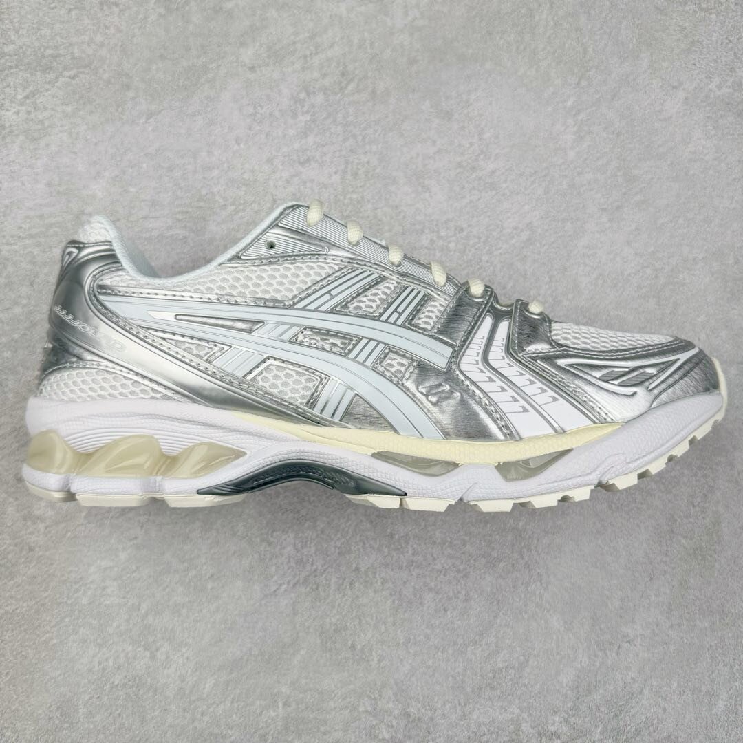 ASICS Gel-Kayano 14 JJJJound Silver White - Image 3