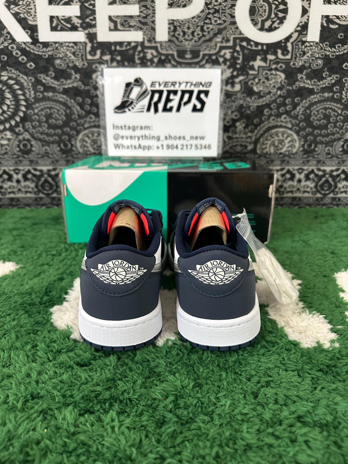 SB x AJ1 Low 'Midnight Navy Eric Koston - Image 3