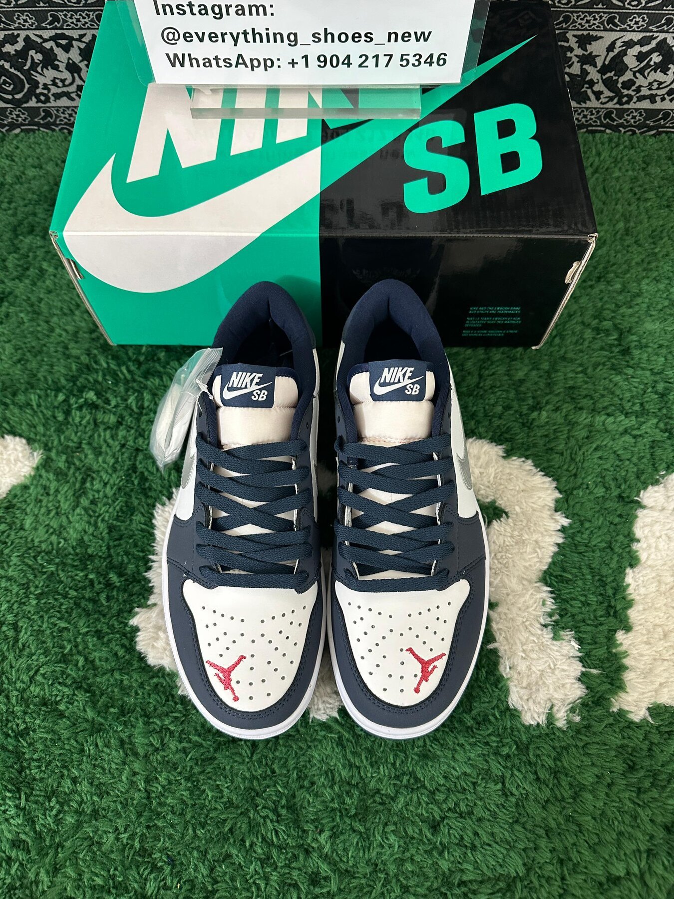 SB x AJ1 Low 'Midnight Navy Eric Koston - Image 2