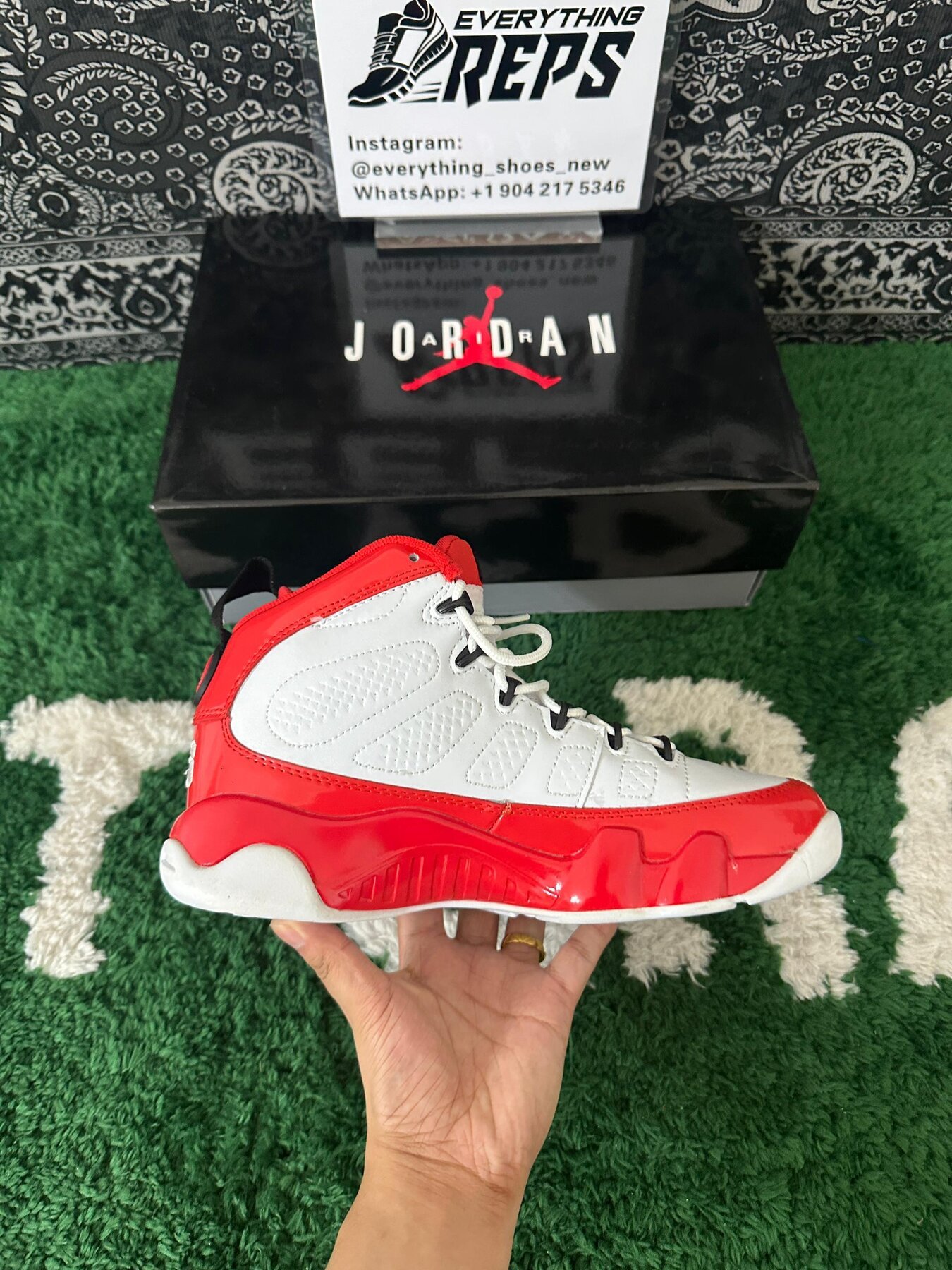 AJ9 Retro 'Gym Red' - Image 4