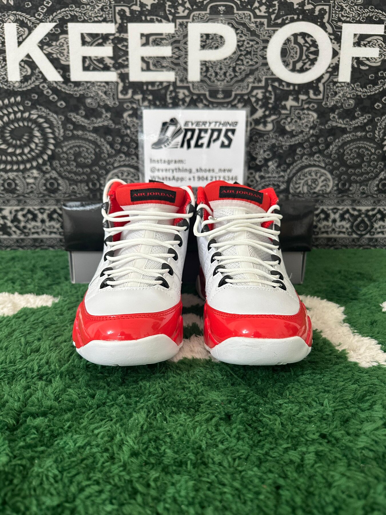 AJ9 Retro 'Gym Red' - Image 3