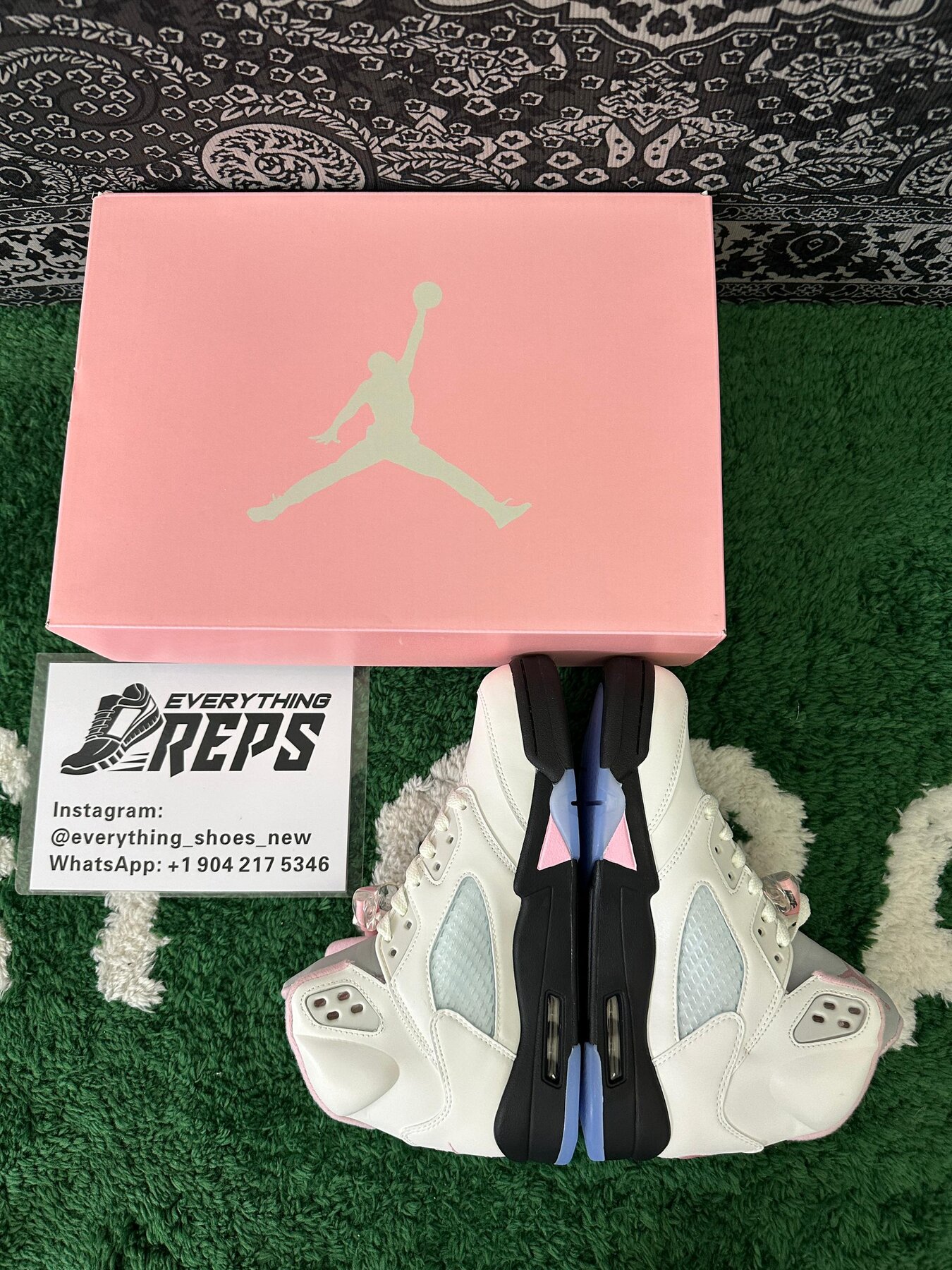 AJ5 “Medium Soft Pink” - Image 8