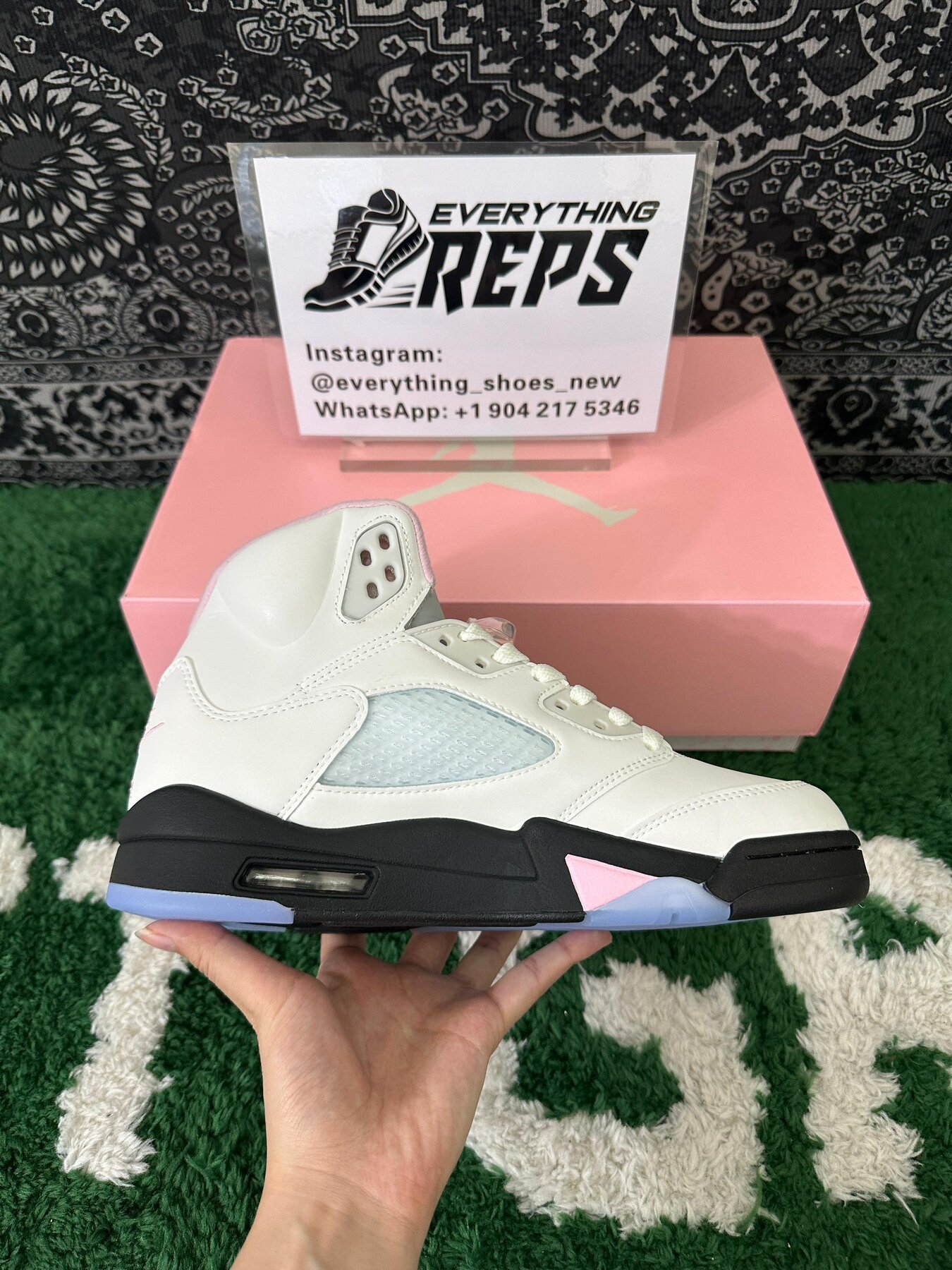 AJ5 “Medium Soft Pink” - Image 7