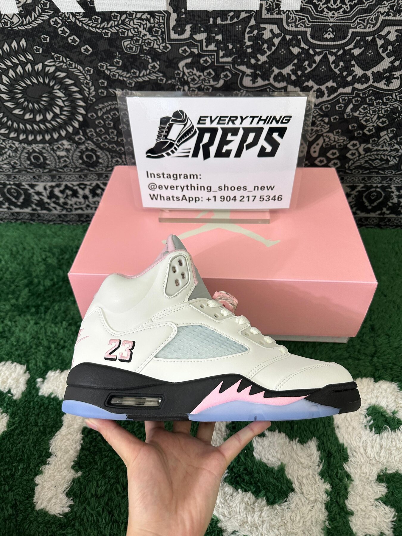 AJ5 “Medium Soft Pink” - Image 5