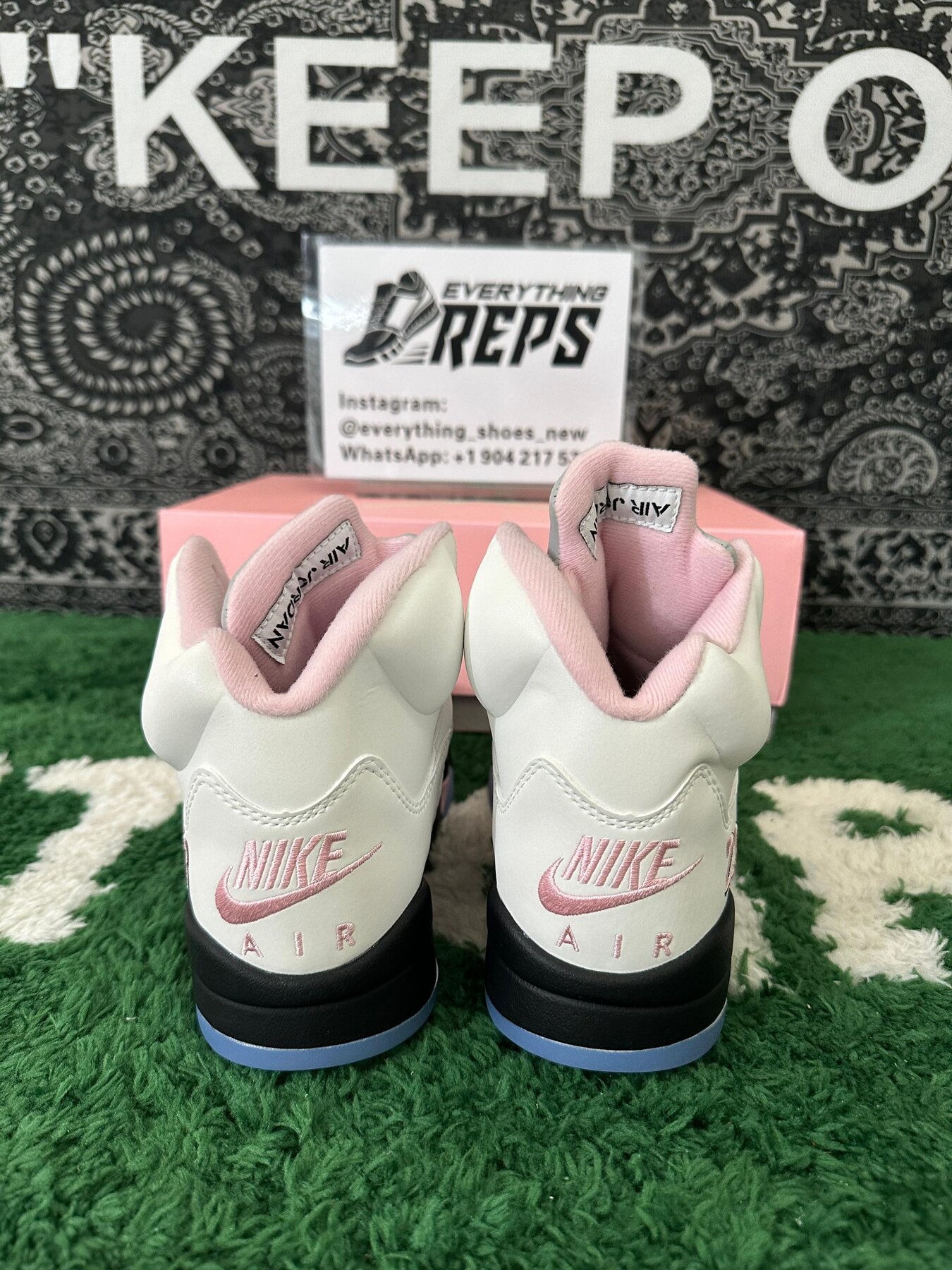 AJ5 “Medium Soft Pink” - Image 3