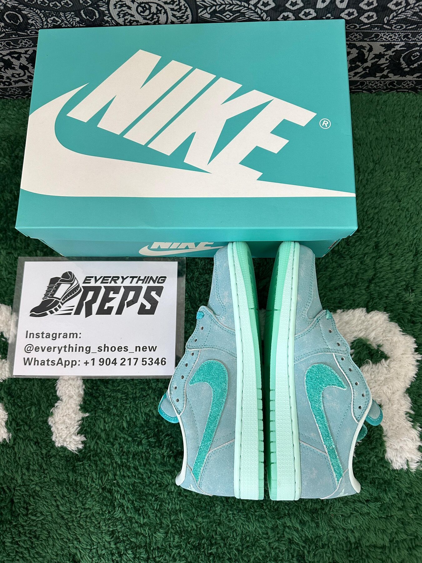 AJ1 Retro Low OG Washed Teal - Image 9