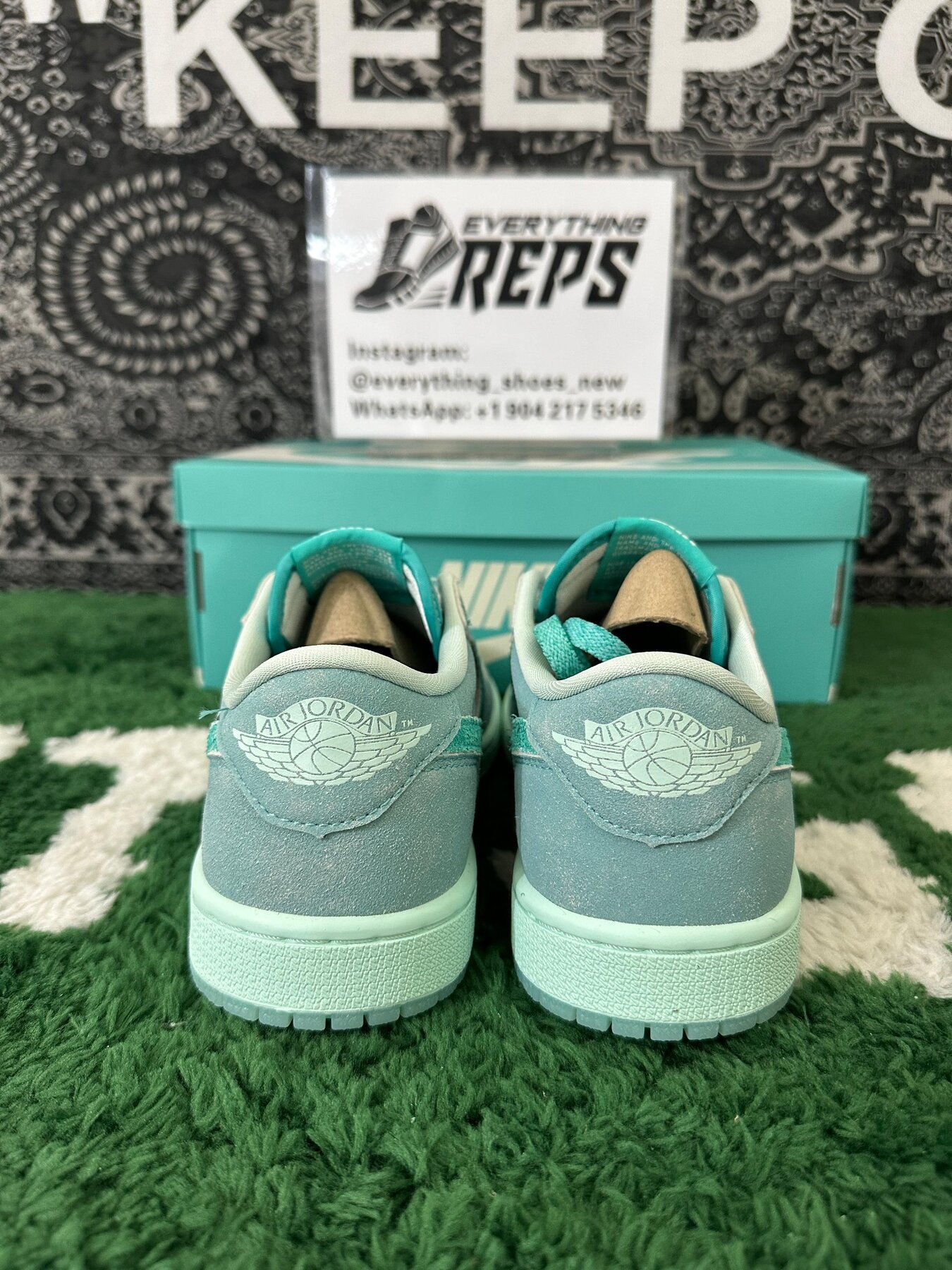 AJ1 Retro Low OG Washed Teal - Image 4