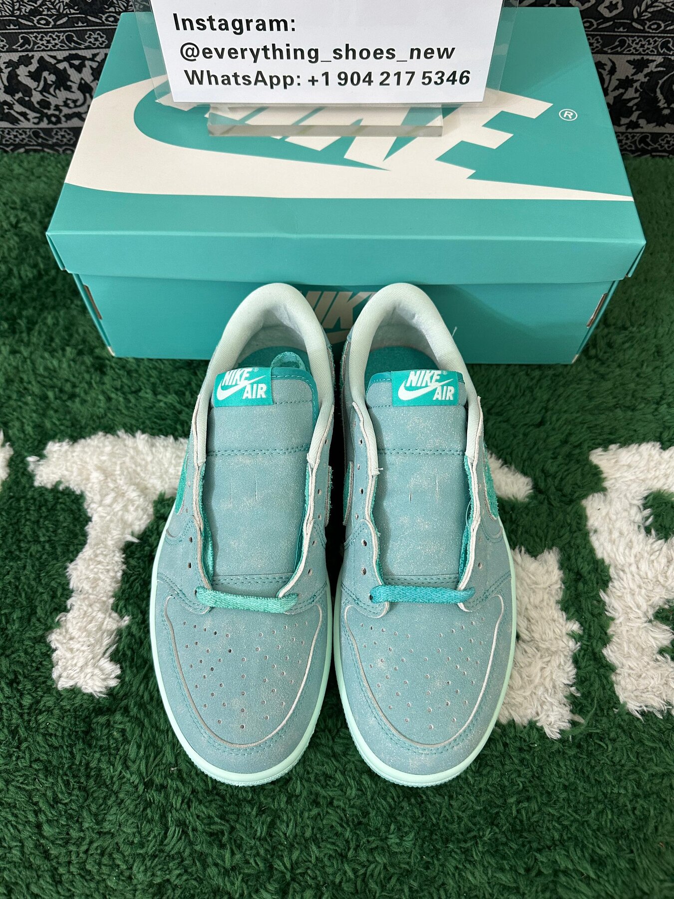 AJ1 Retro Low OG Washed Teal - Image 3
