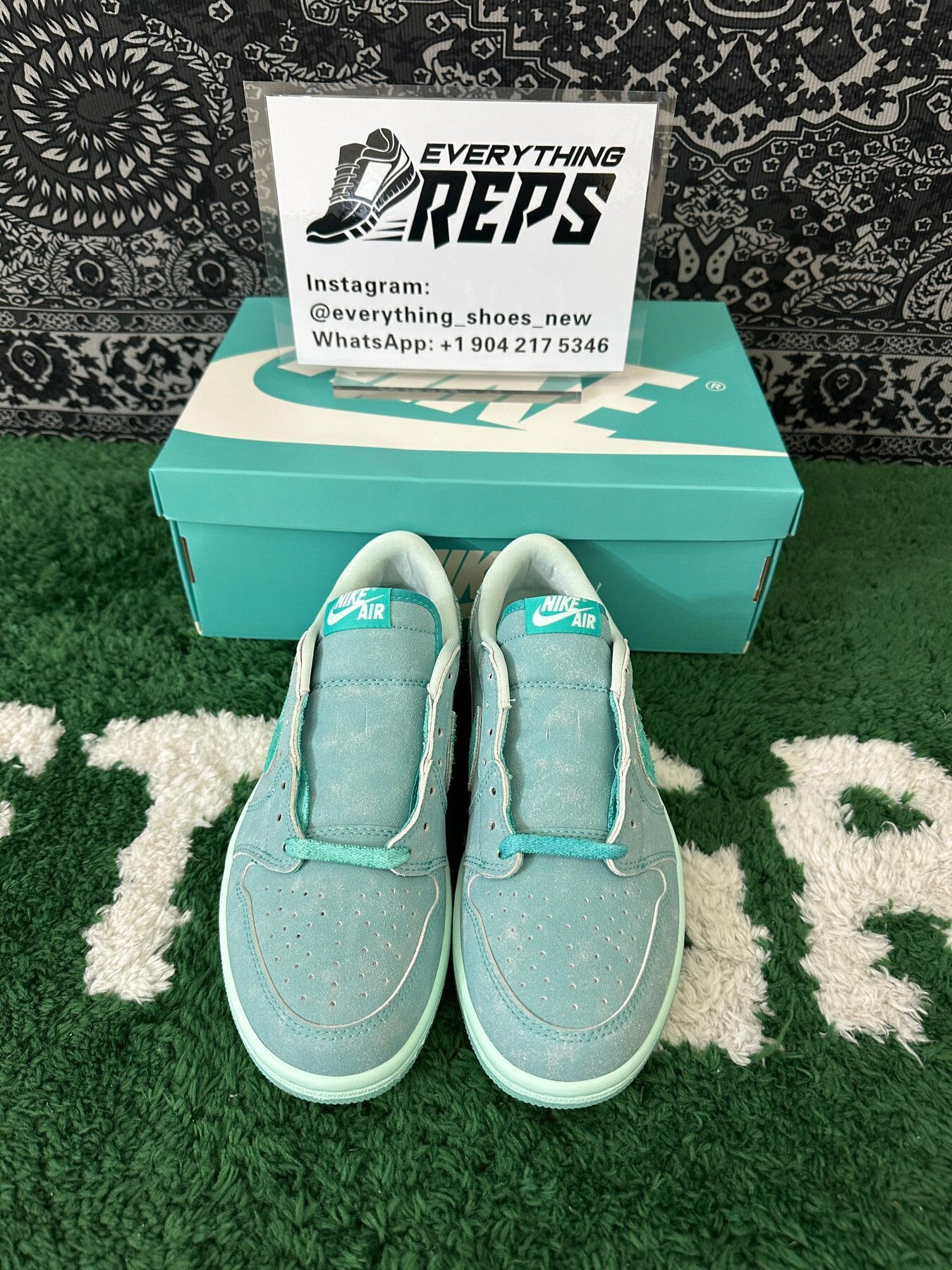 AJ1 Retro Low OG Washed Teal - Image 2