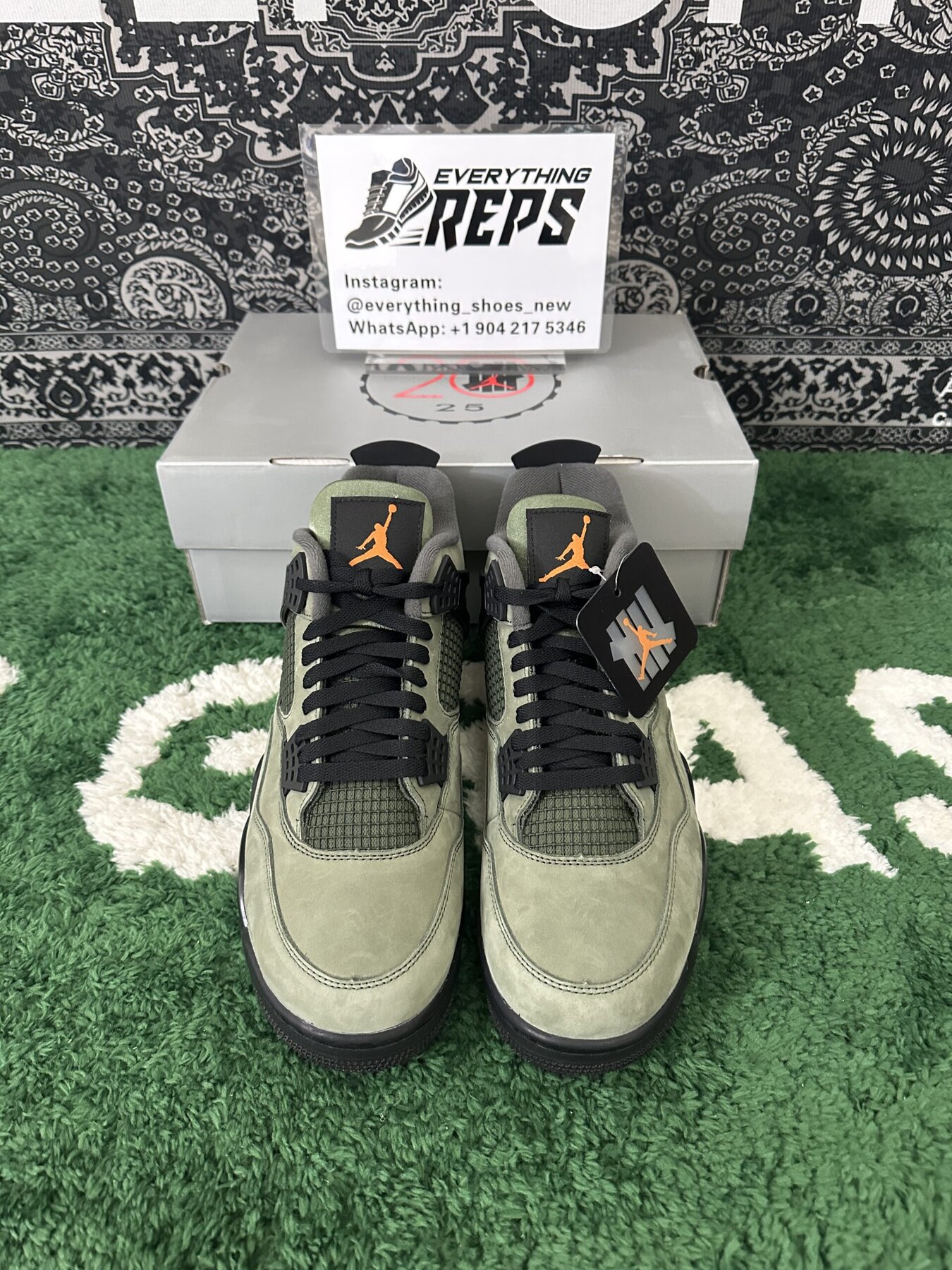 Undefeated x AJ4 Retro OG SP (2025) - Image 8