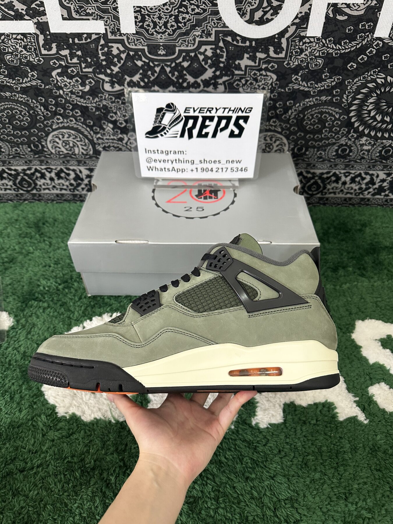 Undefeated x AJ4 Retro OG SP (2025) - Image 6