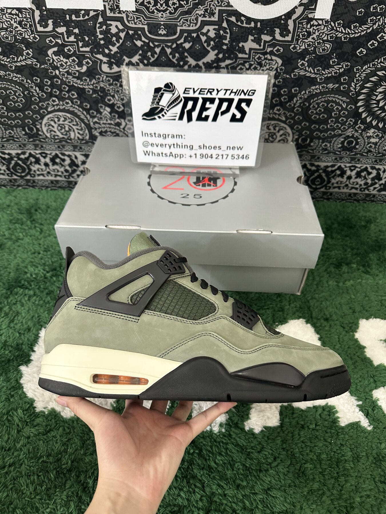 Undefeated x AJ4 Retro OG SP (2025) - Image 5