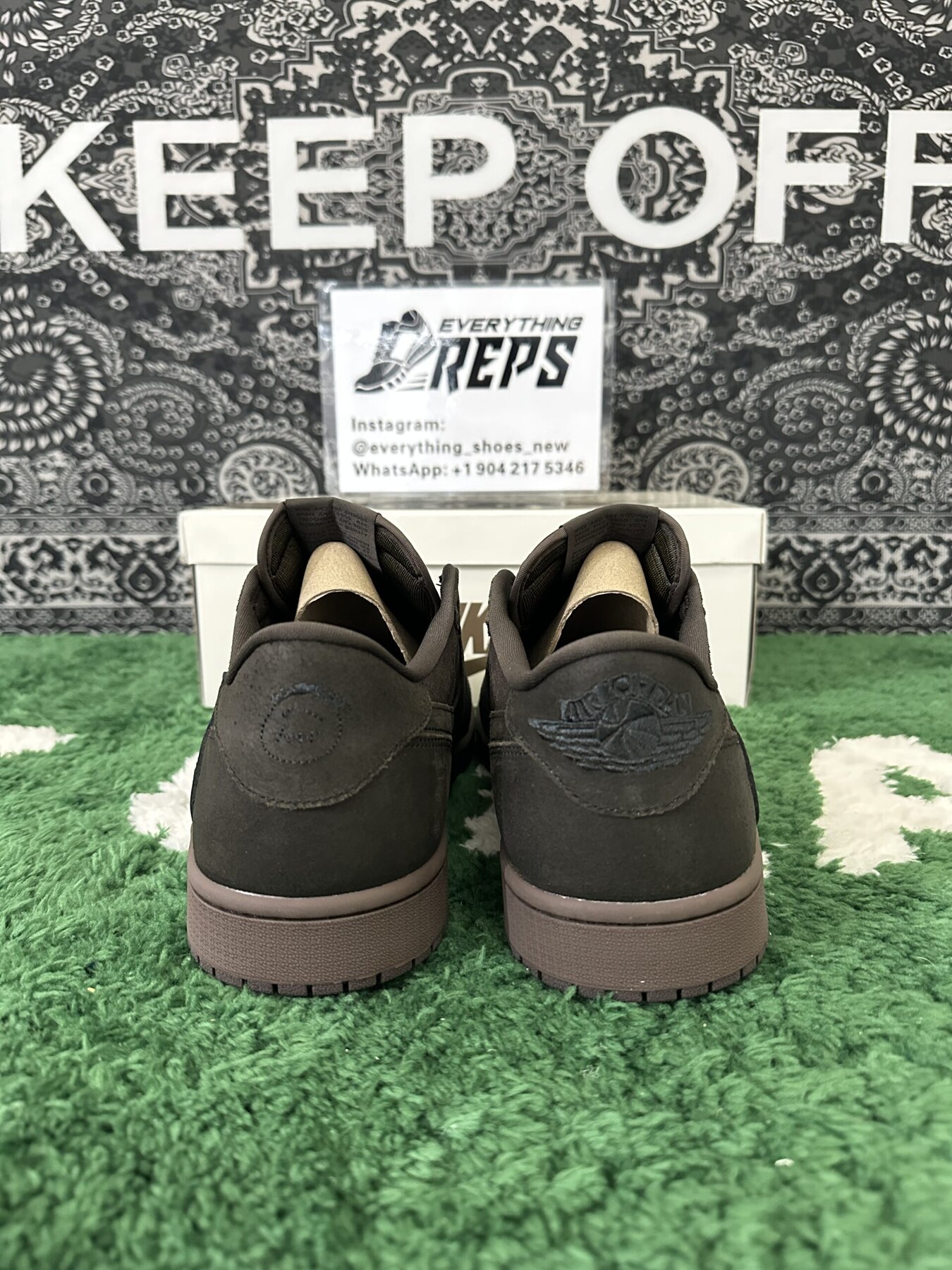 LJR BATCH (USA) TS x AJ1 Retro Low OG SP Velvet Brown - Image 7