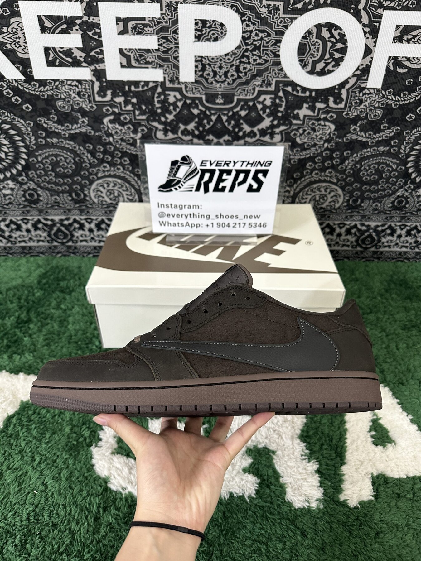 LJR BATCH (USA) TS x AJ1 Retro Low OG SP Velvet Brown - Image 10