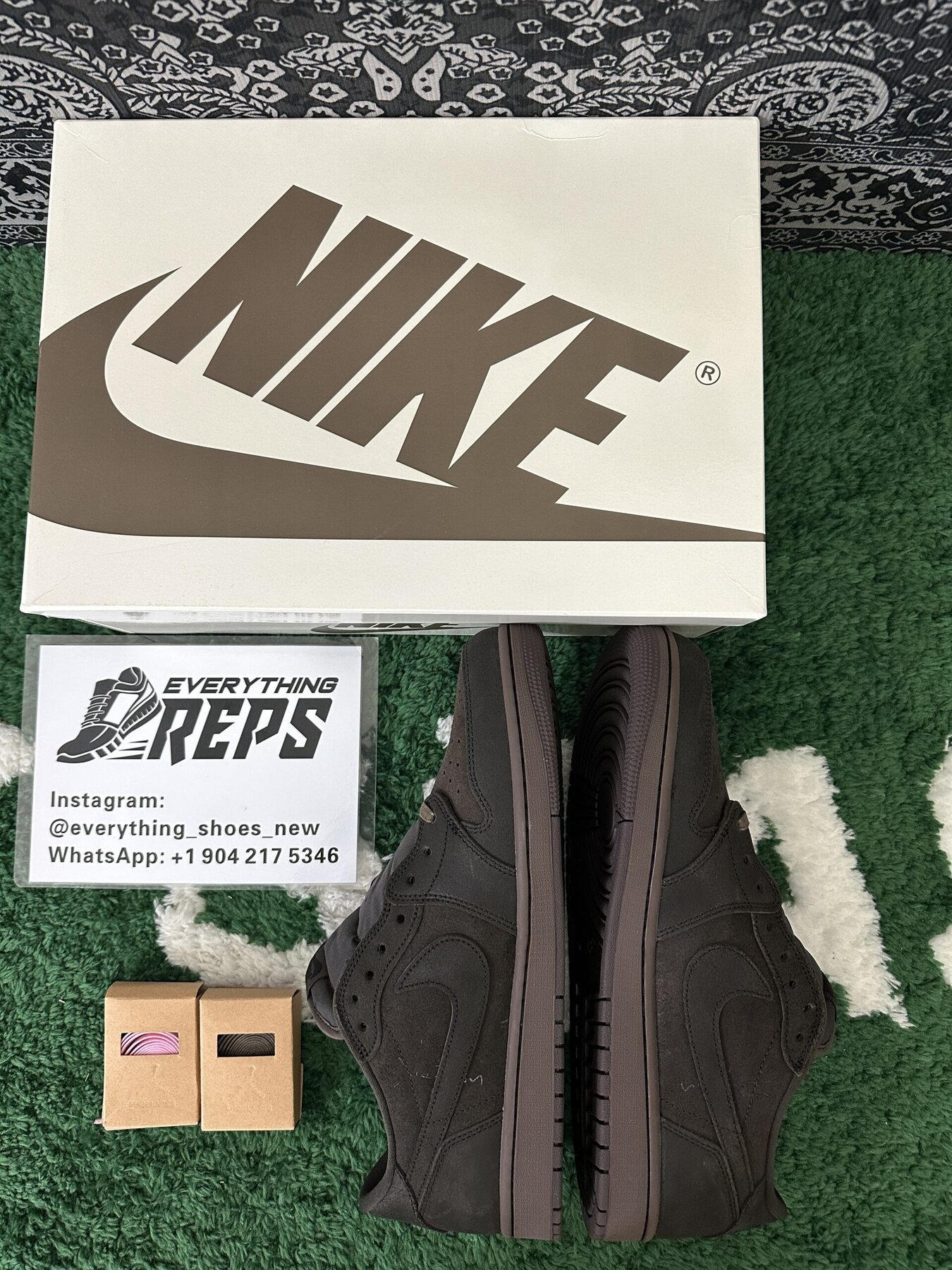 LJR BATCH (USA) TS x AJ1 Retro Low OG SP Velvet Brown - Image 3