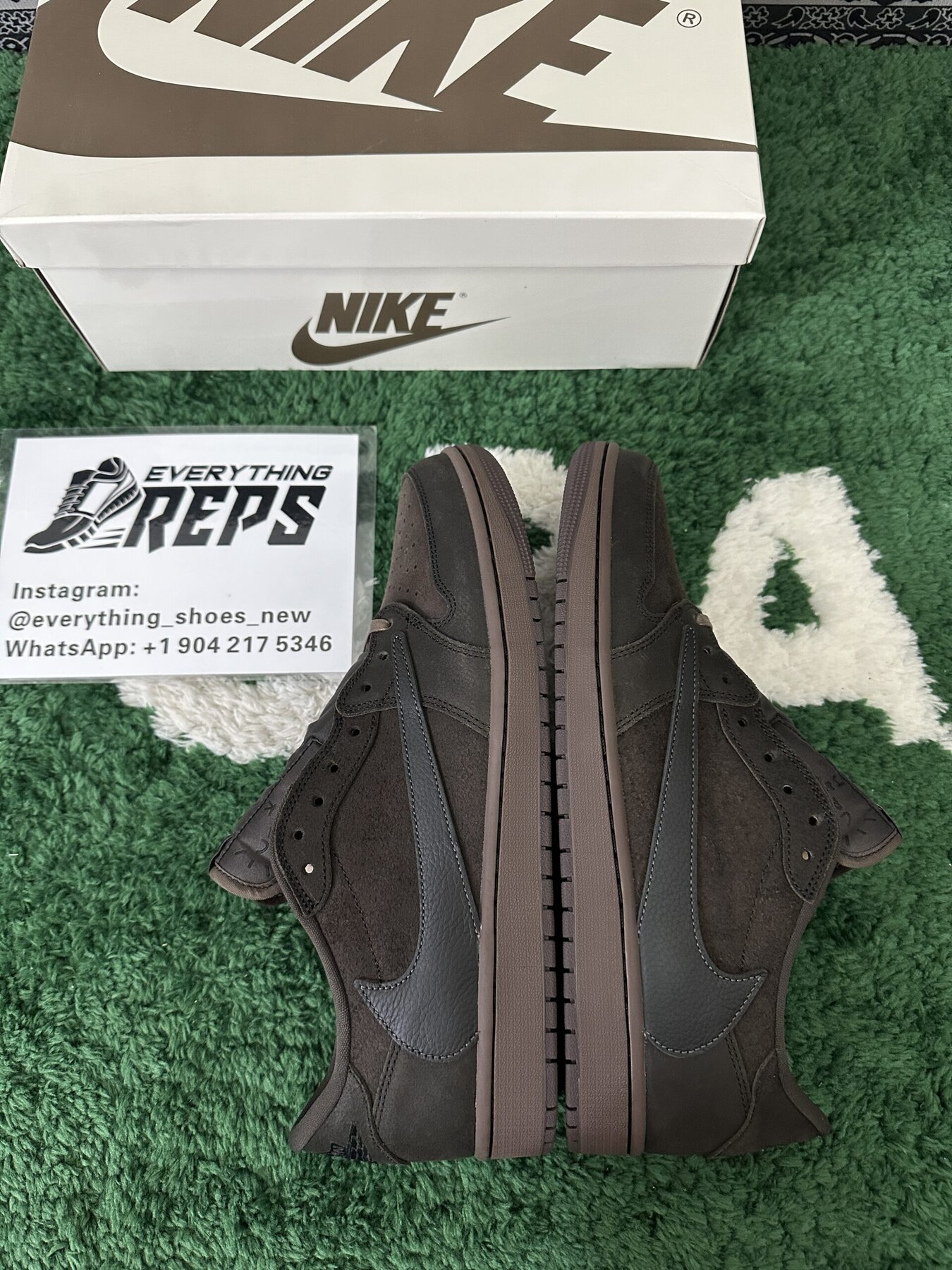 LJR BATCH (USA) TS x AJ1 Retro Low OG SP Velvet Brown - Image 2