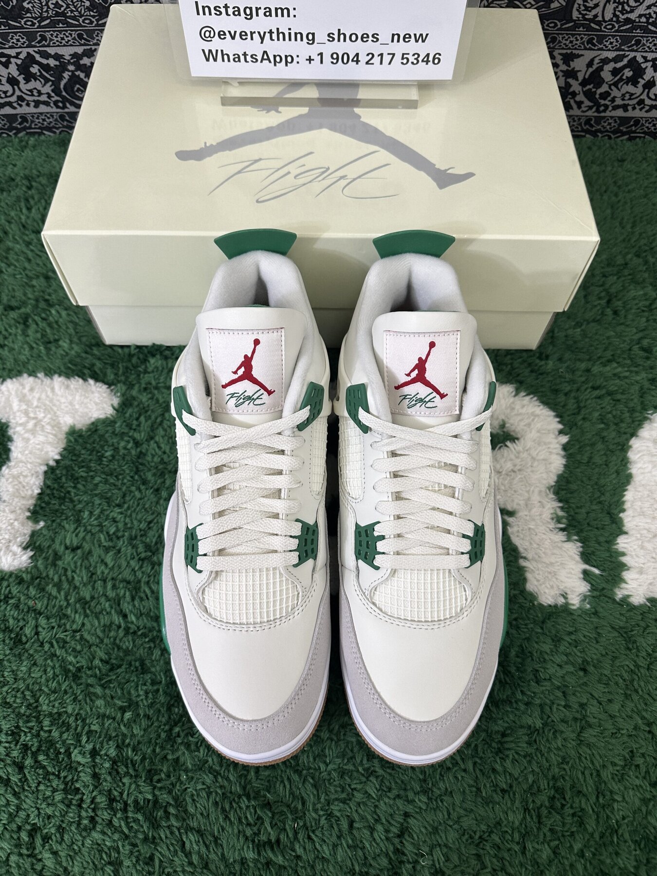 AJ4 Retro SB Pine Green - Image 10