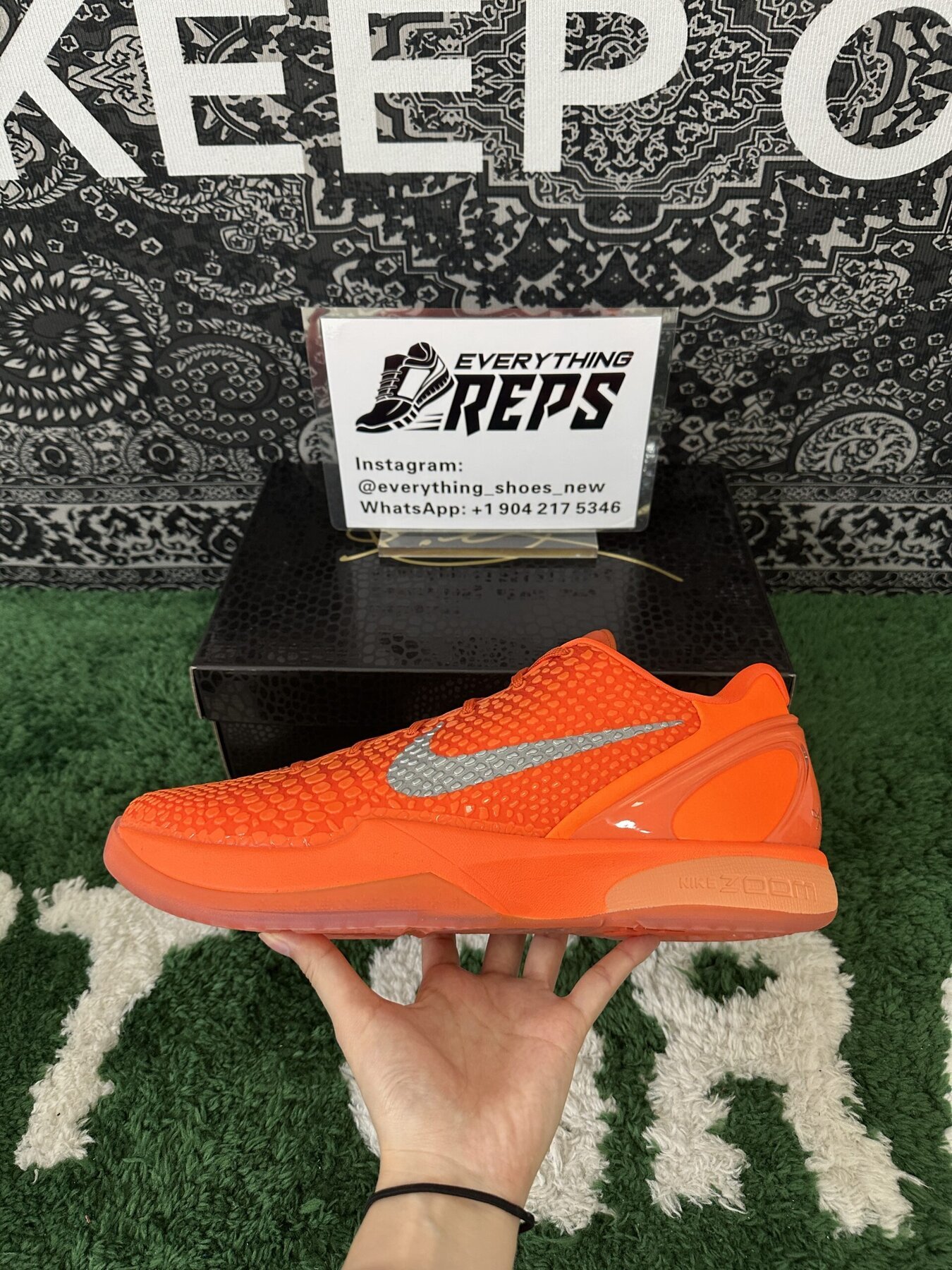Kobe 6 Protro "Total Orange" - Image 7