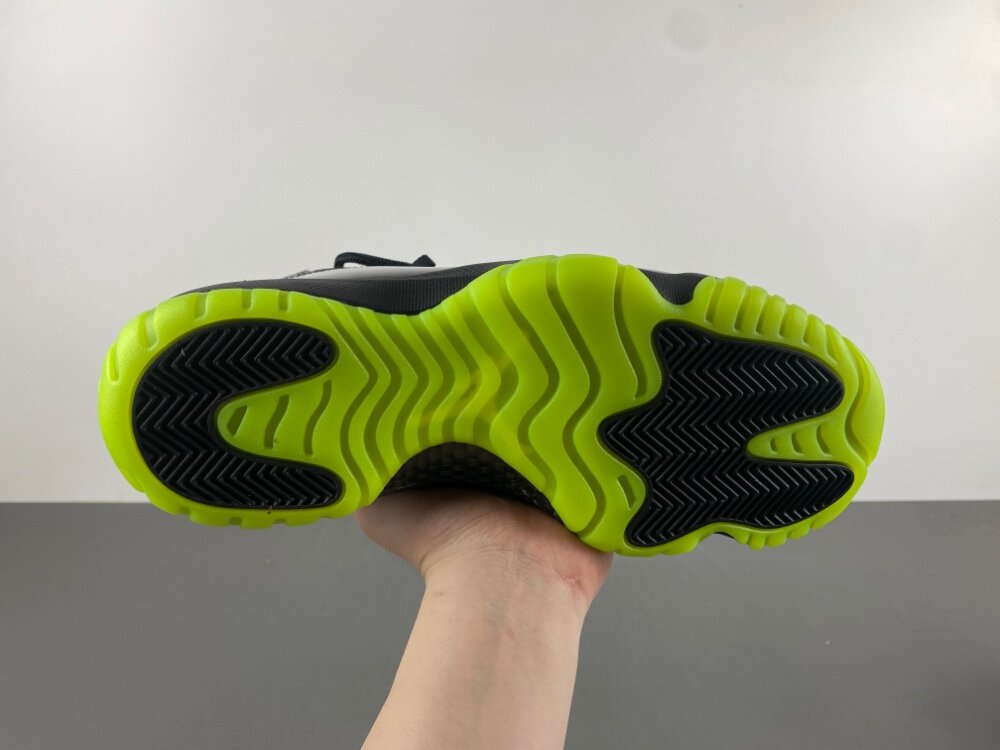 AJ11 'Black/Barely Volt' - Image 6