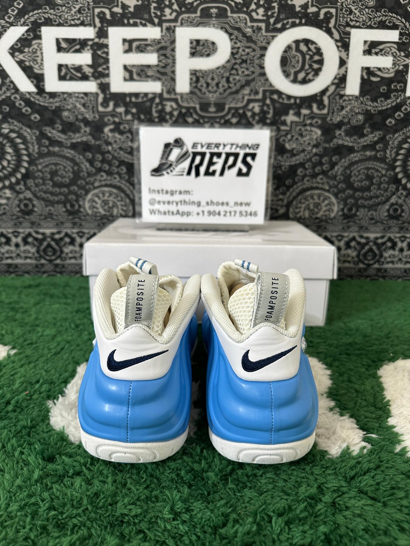 Air Foamposite Pro University Blue - Image 4