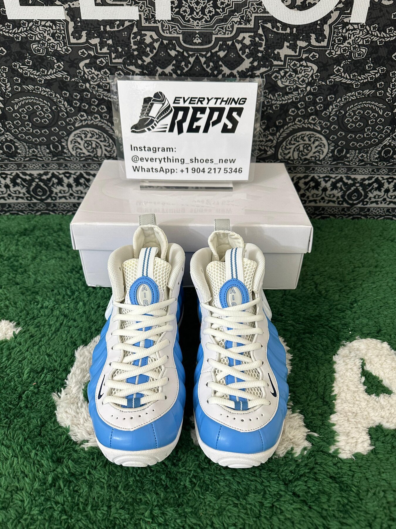 Air Foamposite Pro University Blue - Image 2