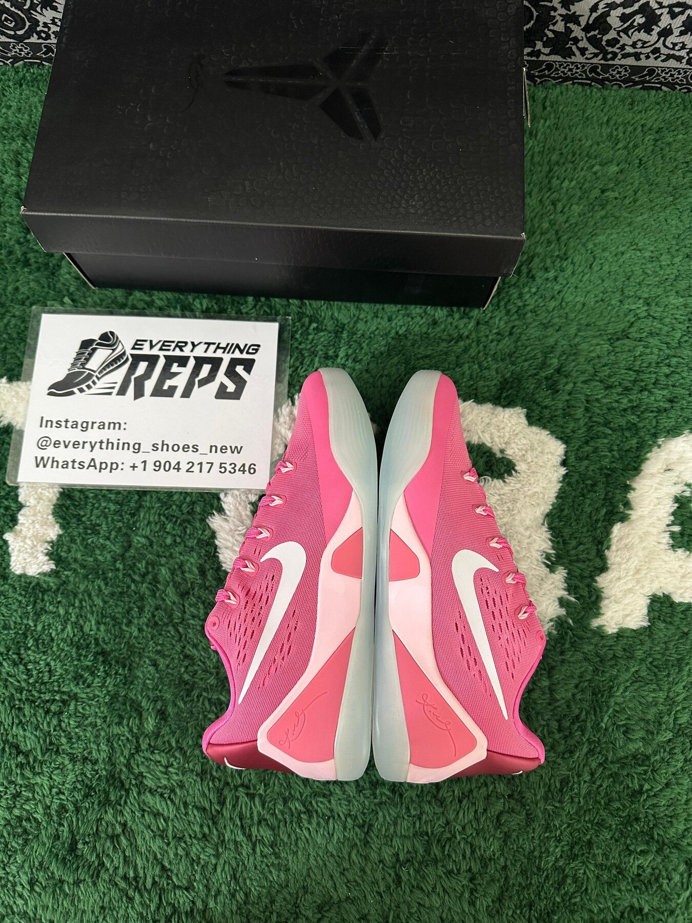Kobe 9 EM Low Protro Kay Yow Think Pink - Image 2