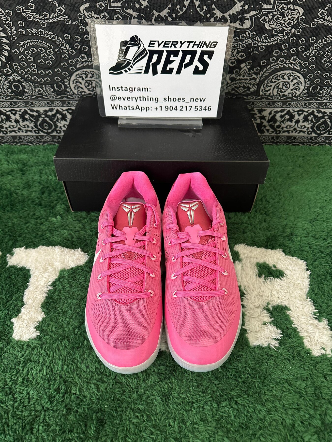 Kobe 9 EM Low Protro Kay Yow Think Pink - Image 3