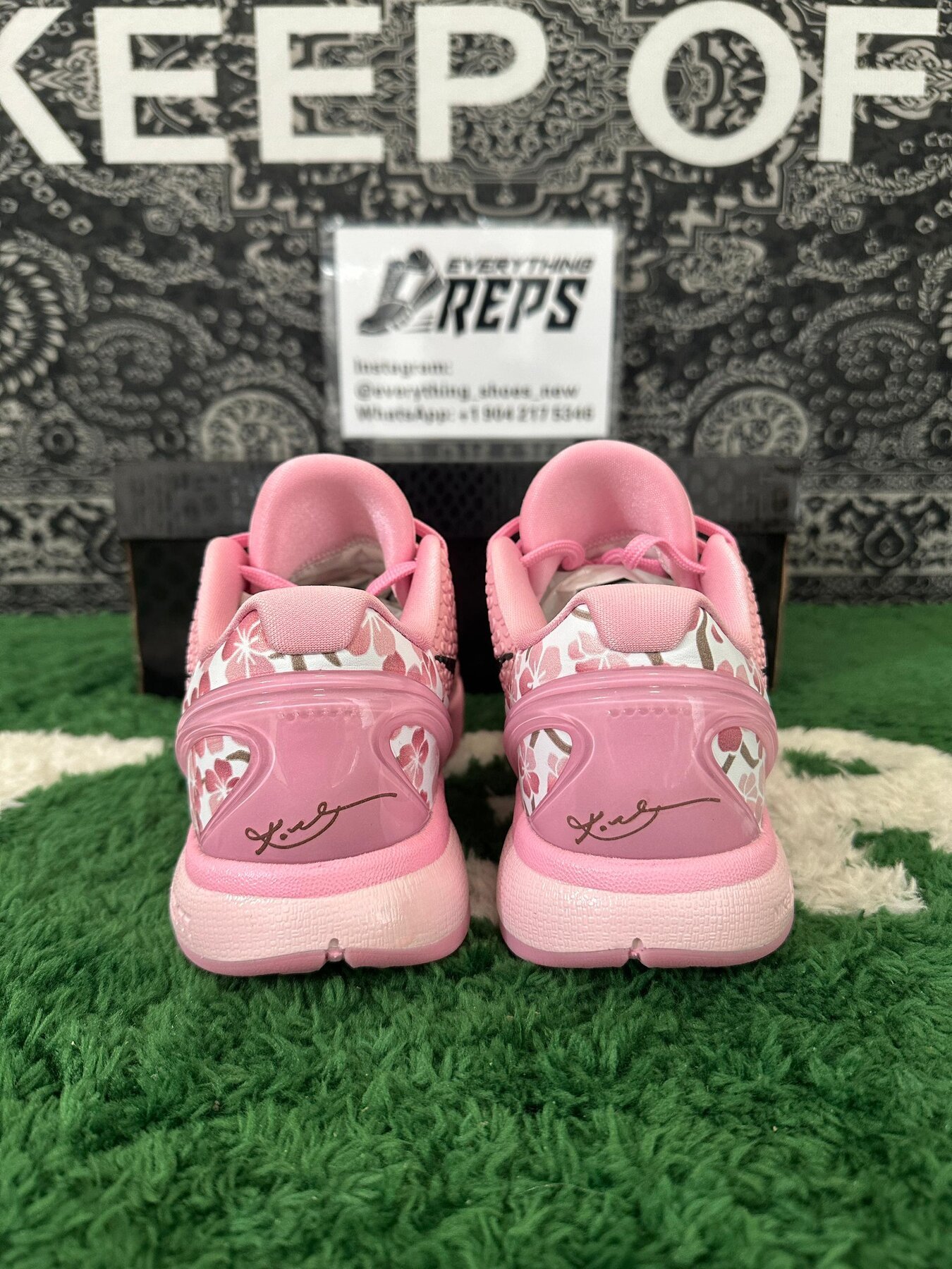 Kobe 6 Protro “Cherry Blossom Grinch” - Image 4