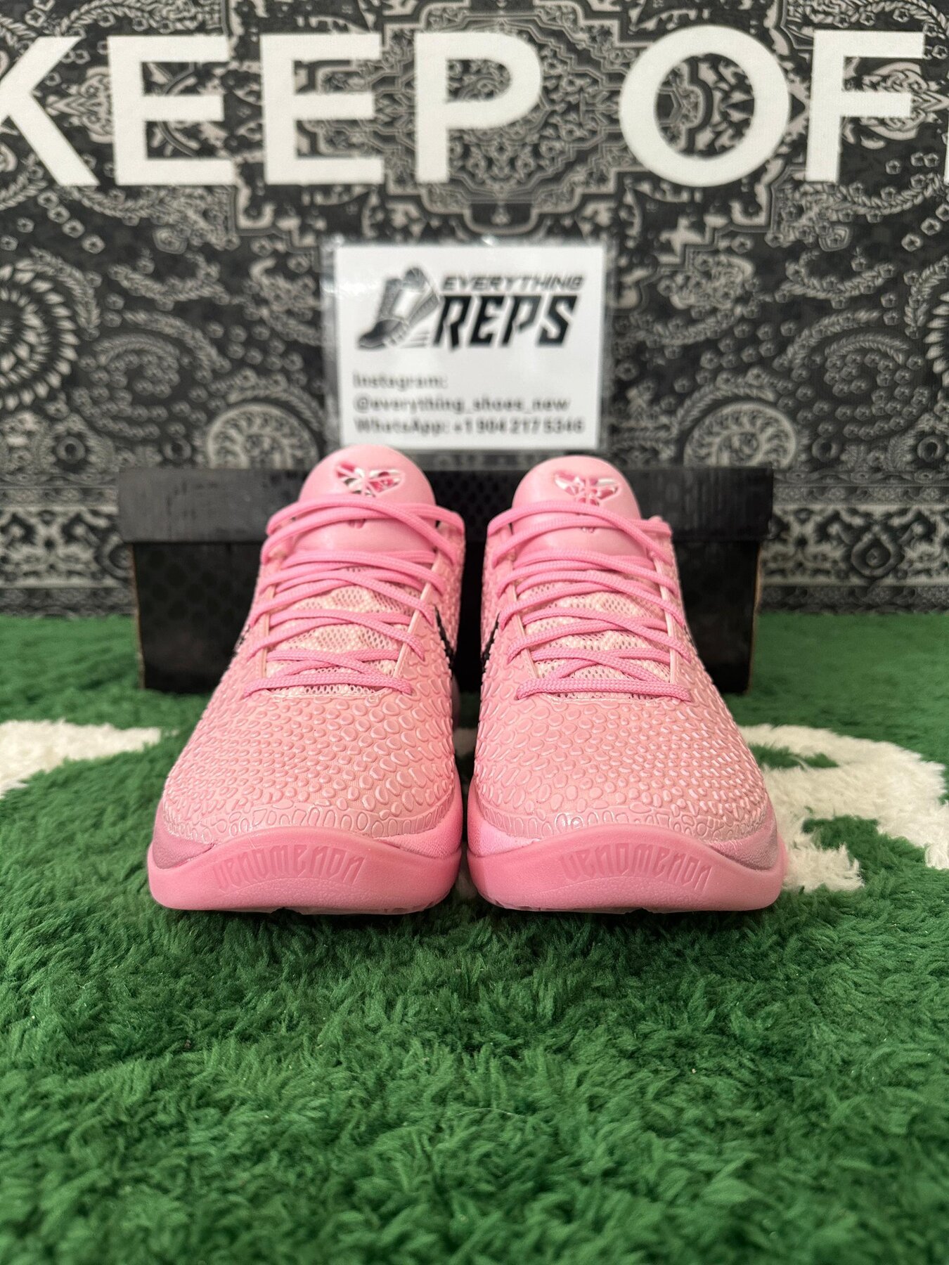 Kobe 6 Protro “Cherry Blossom Grinch” - Image 2