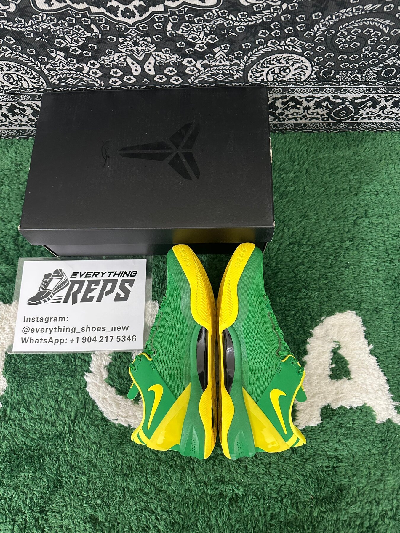Zoom Kobe Ⅷ System green Yellow - Image 9