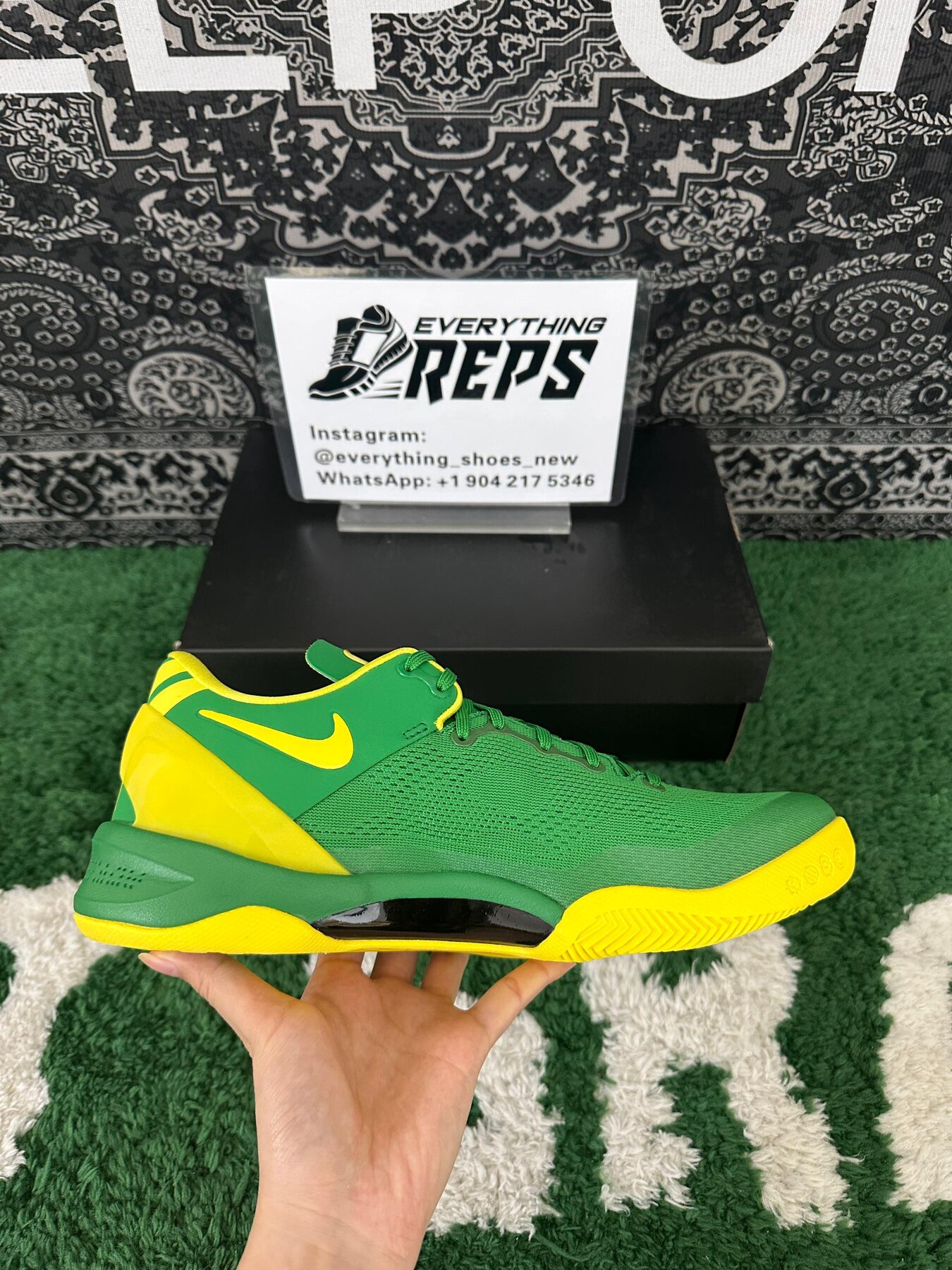 Zoom Kobe Ⅷ System green Yellow - Image 8