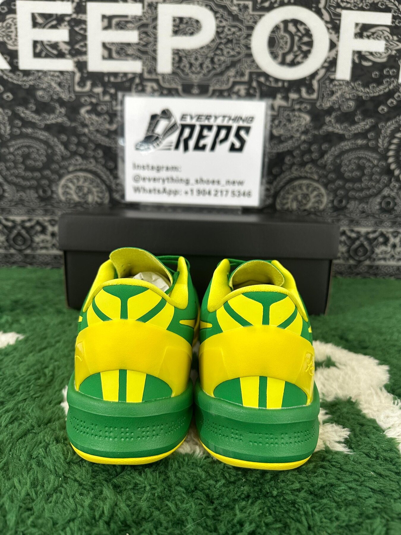 Zoom Kobe Ⅷ System green Yellow - Image 4