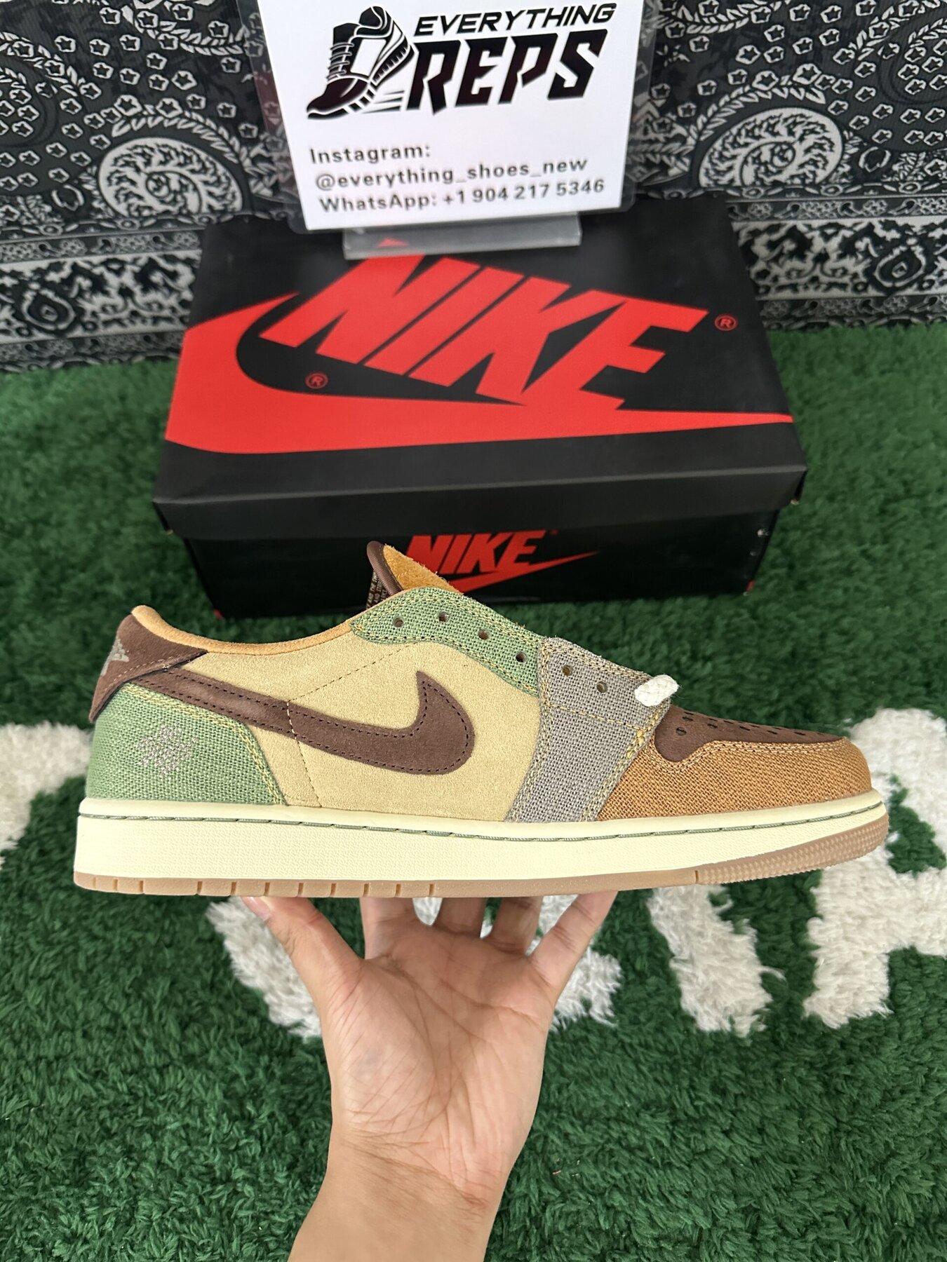 AJ1 Retro Low OG Zion Williamson Voodoo - Image 7