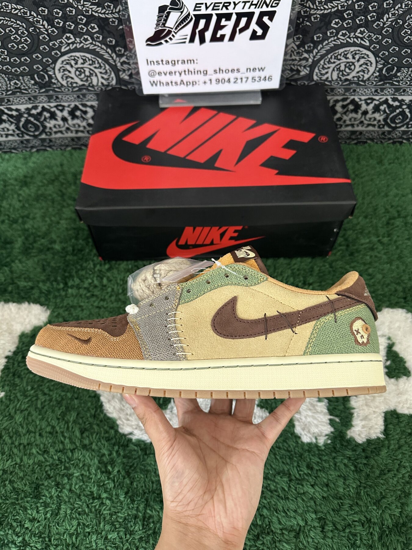 AJ1 Retro Low OG Zion Williamson Voodoo - Image 6