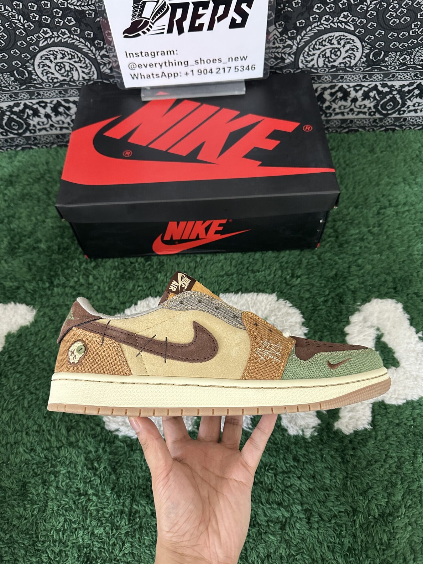 AJ1 Retro Low OG Zion Williamson Voodoo - Image 5