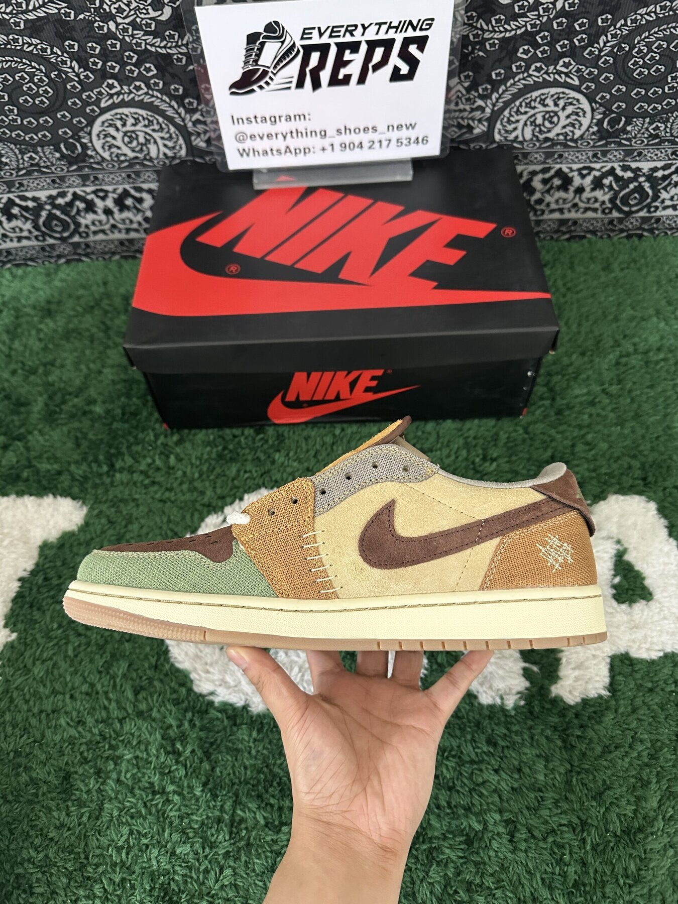 AJ1 Retro Low OG Zion Williamson Voodoo - Image 4