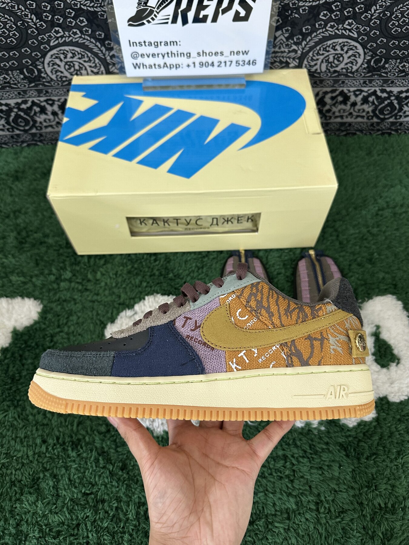 Air Force 1 Low TS Cactus Jack - Image 2