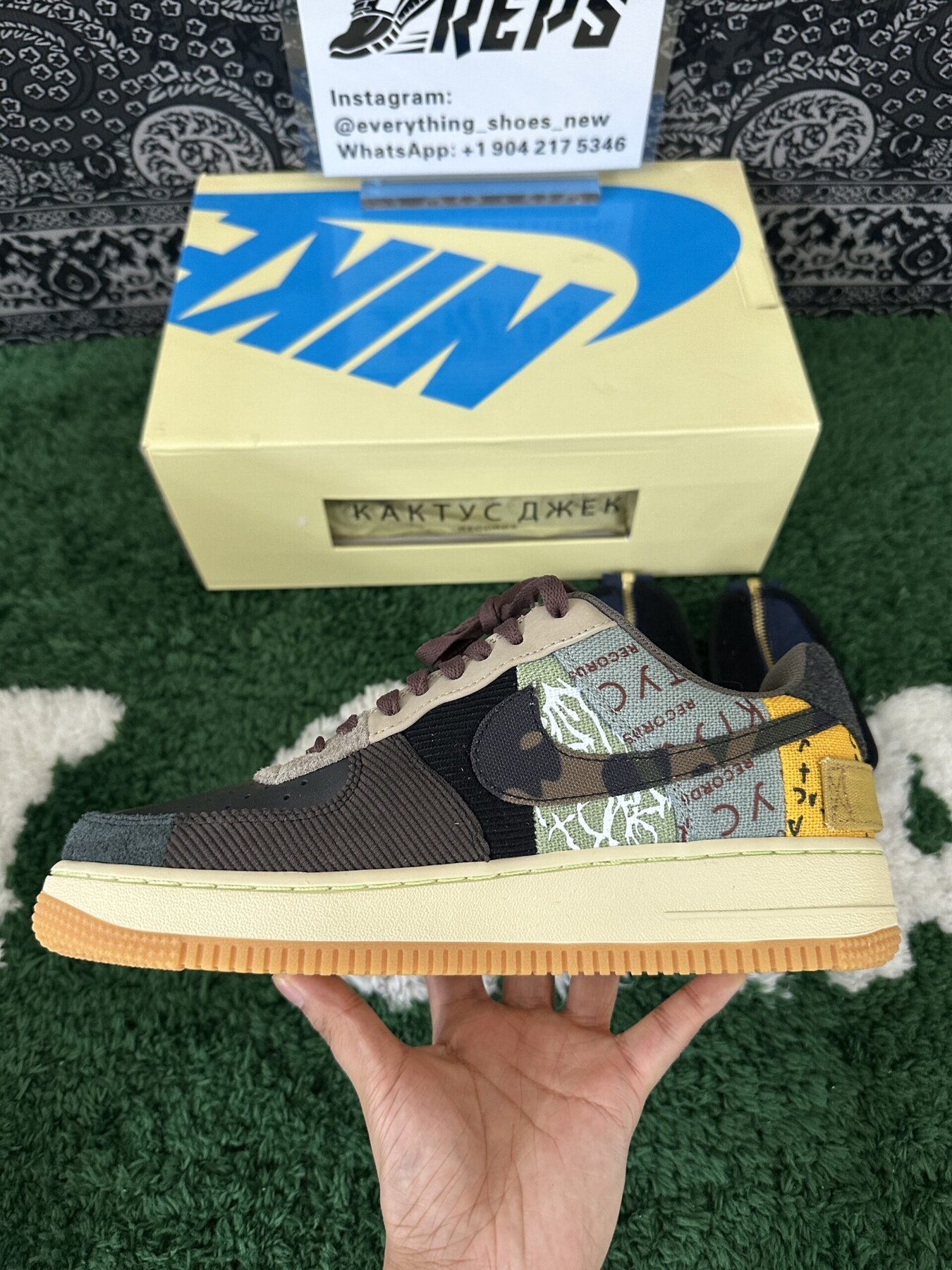 Air Force 1 Low TS Cactus Jack - Image 9