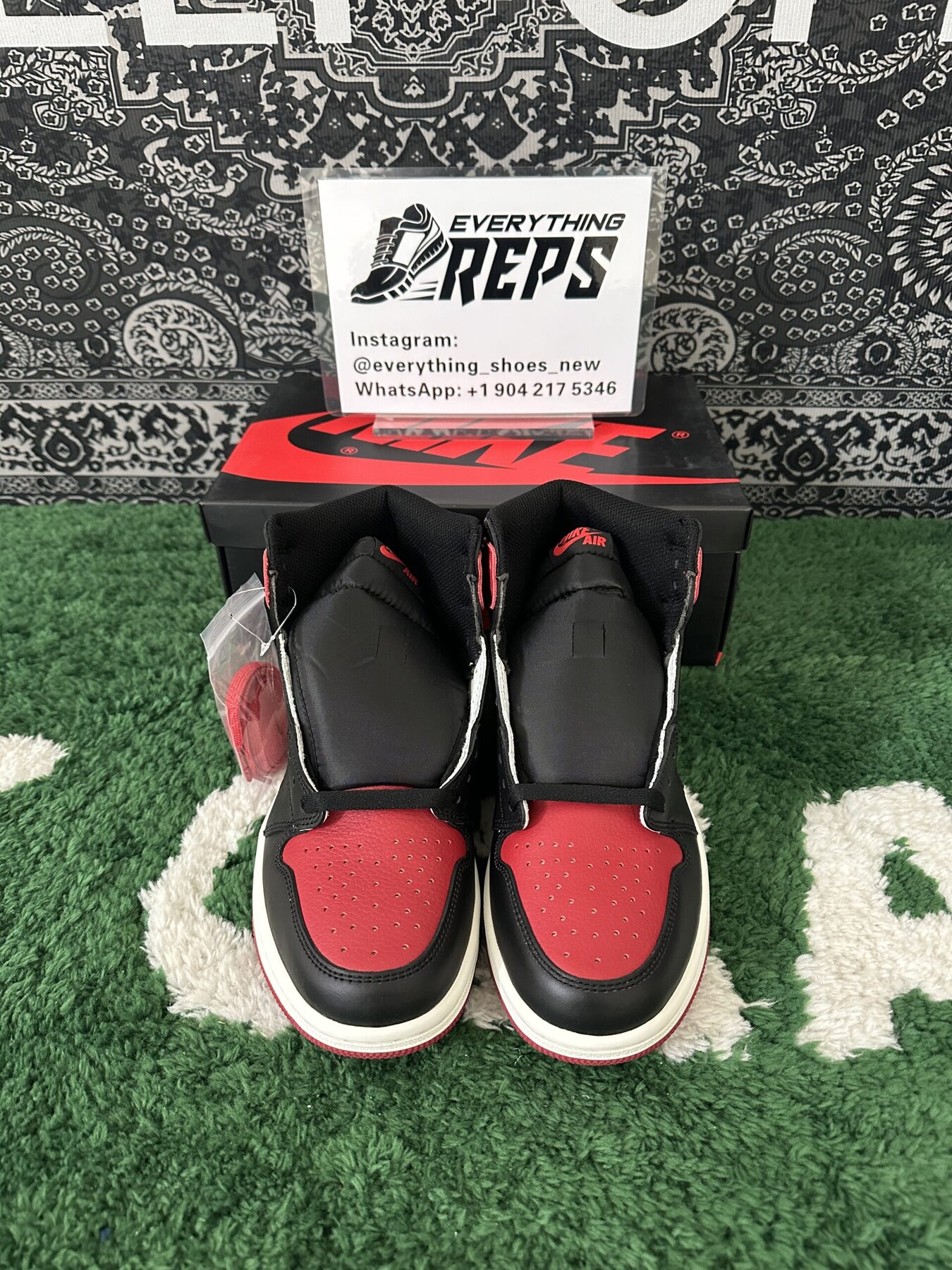 AJ1 Retro High Bred Toe - Image 10