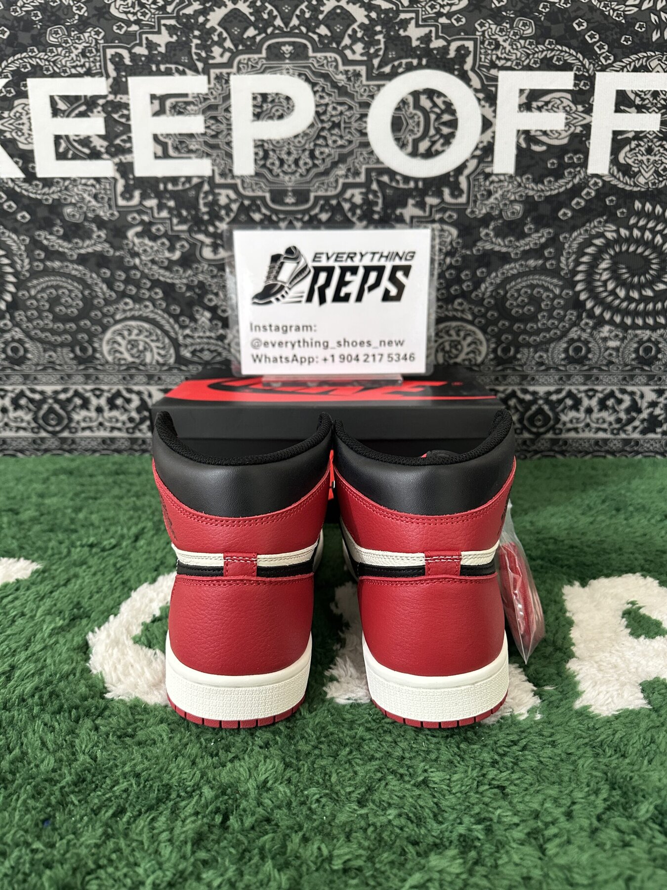 AJ1 Retro High Bred Toe - Image 8