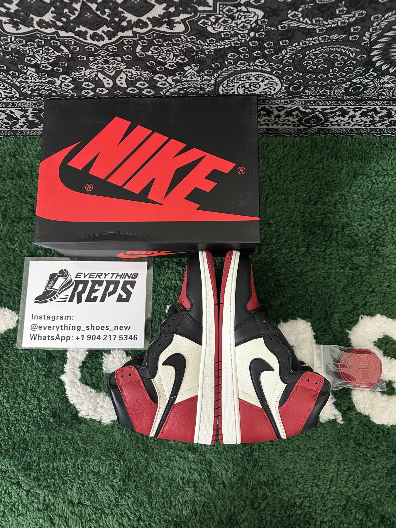 AJ1 Retro High Bred Toe - Image 3