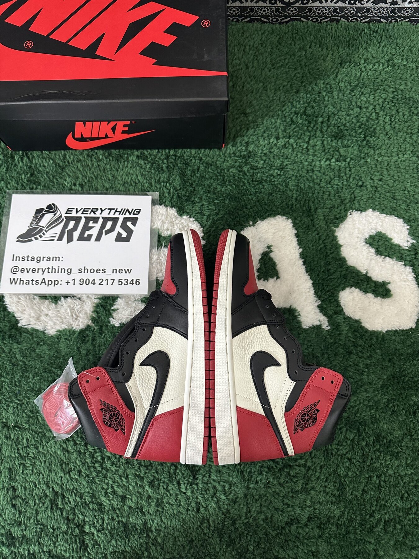 AJ1 Retro High Bred Toe - Image 2