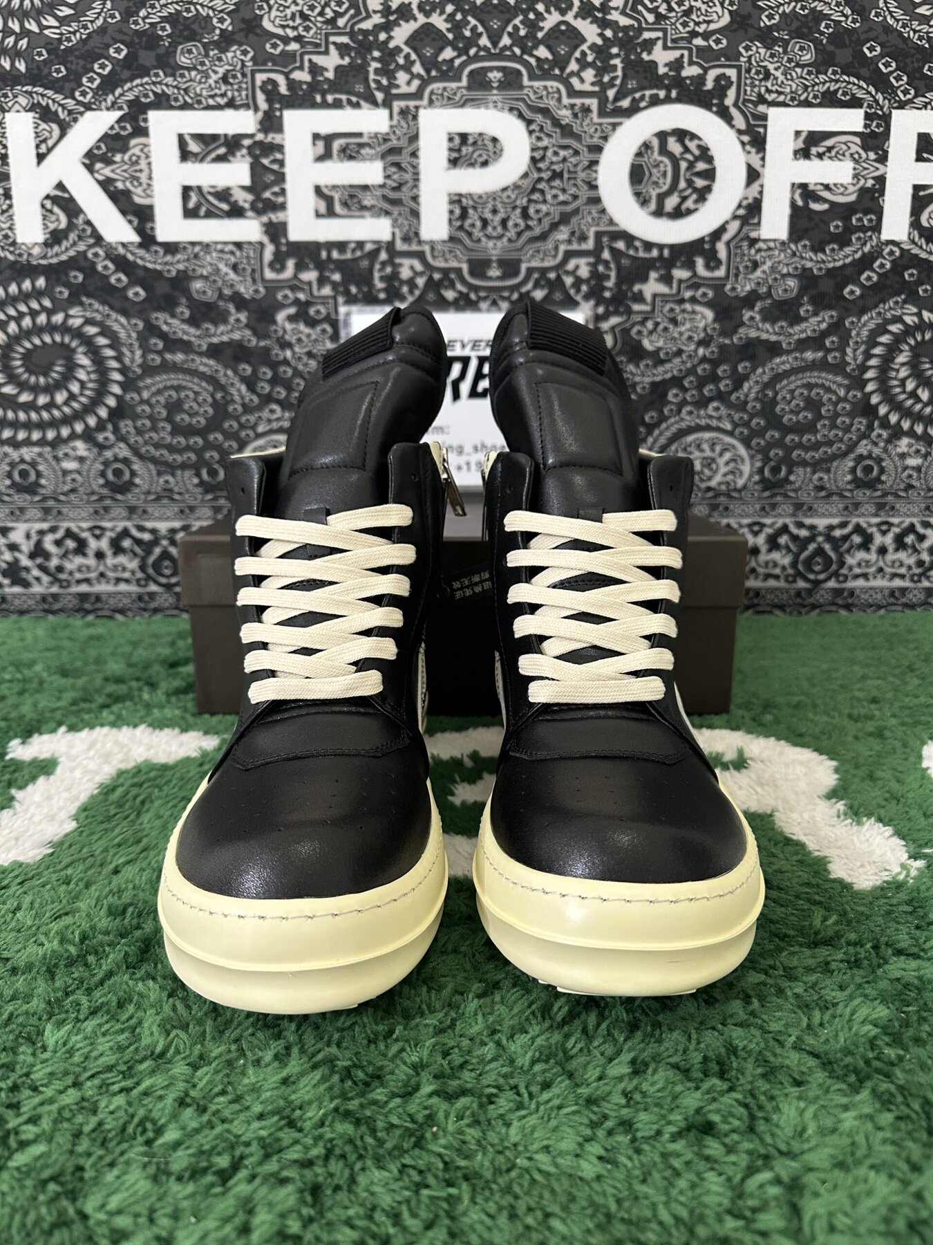 Rick Owens Sneakers GeoBasket High-top Black - Image 9