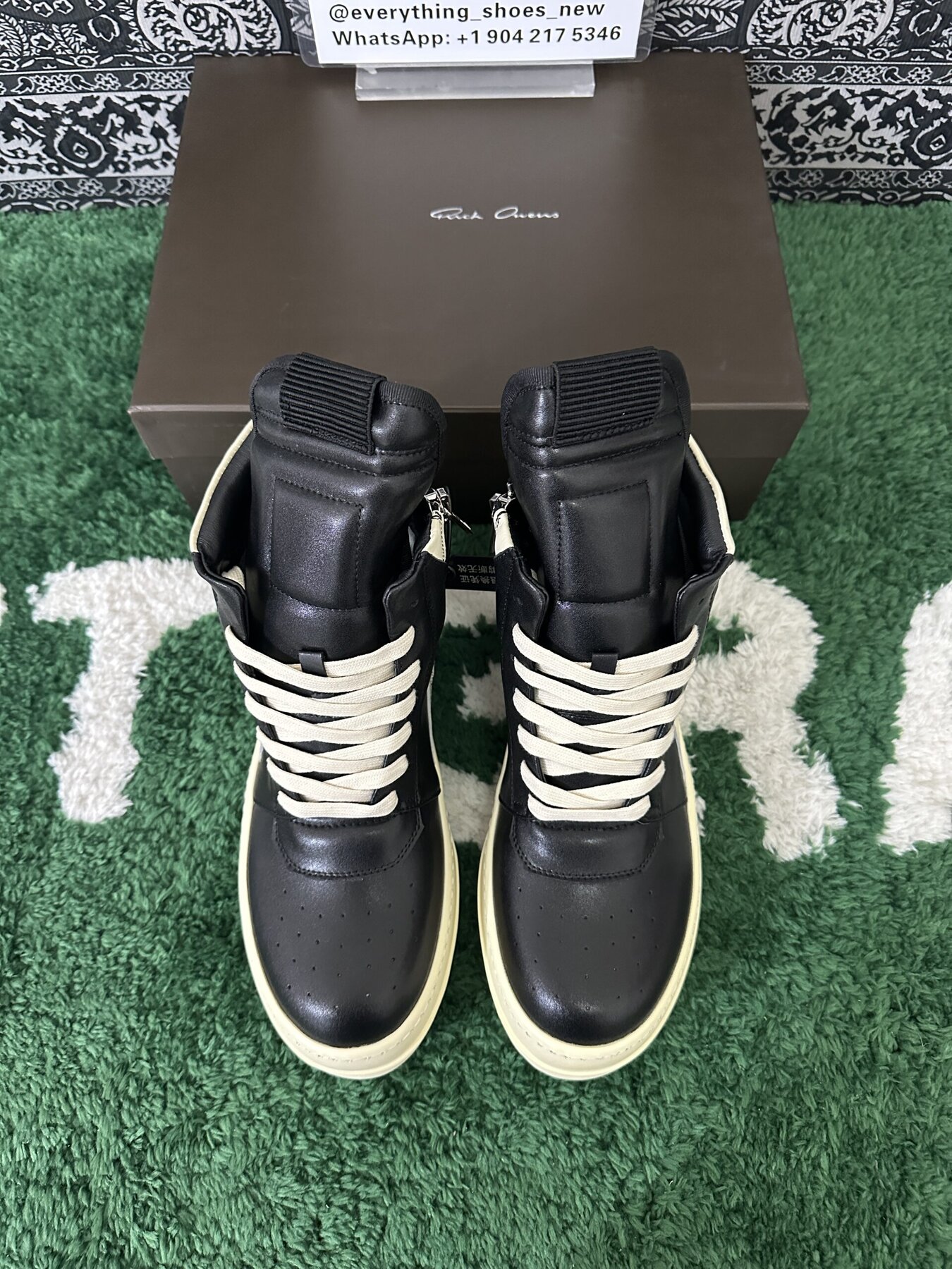 Rick Owens Sneakers GeoBasket High-top Black - Image 8
