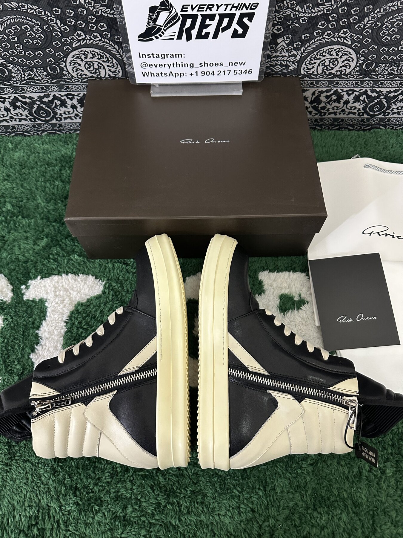 Rick Owens Sneakers GeoBasket High-top Black - Image 3