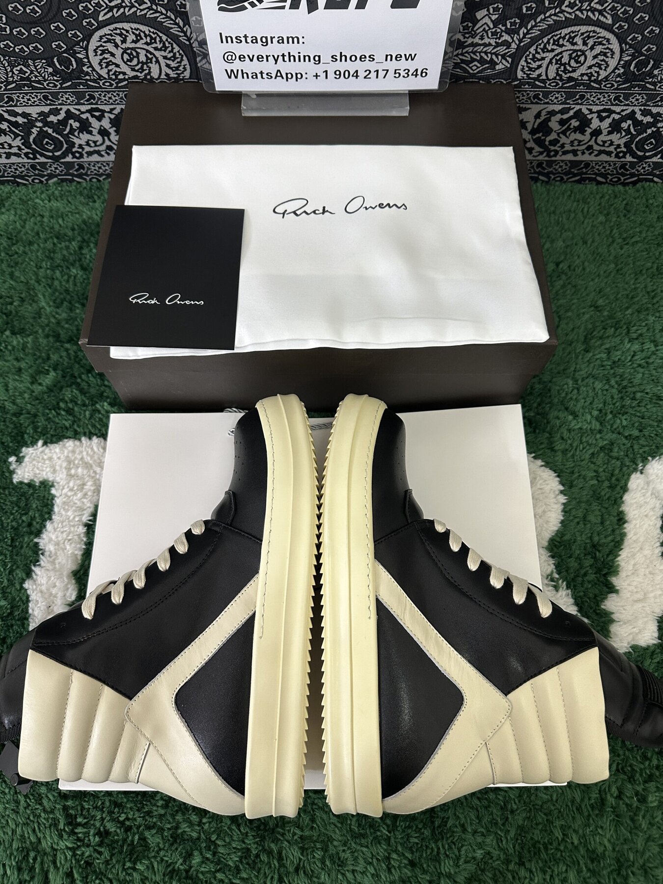 Rick Owens Sneakers GeoBasket High-top Black - Image 2