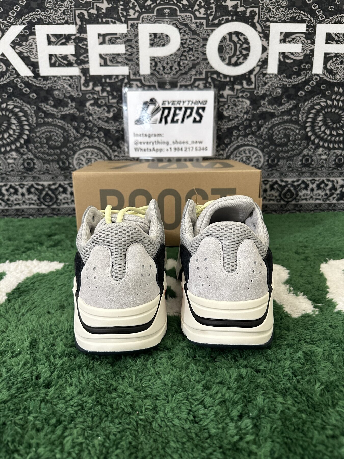 adidas Yeezy Boost 700 Wave Runner Solid Grey - Image 8