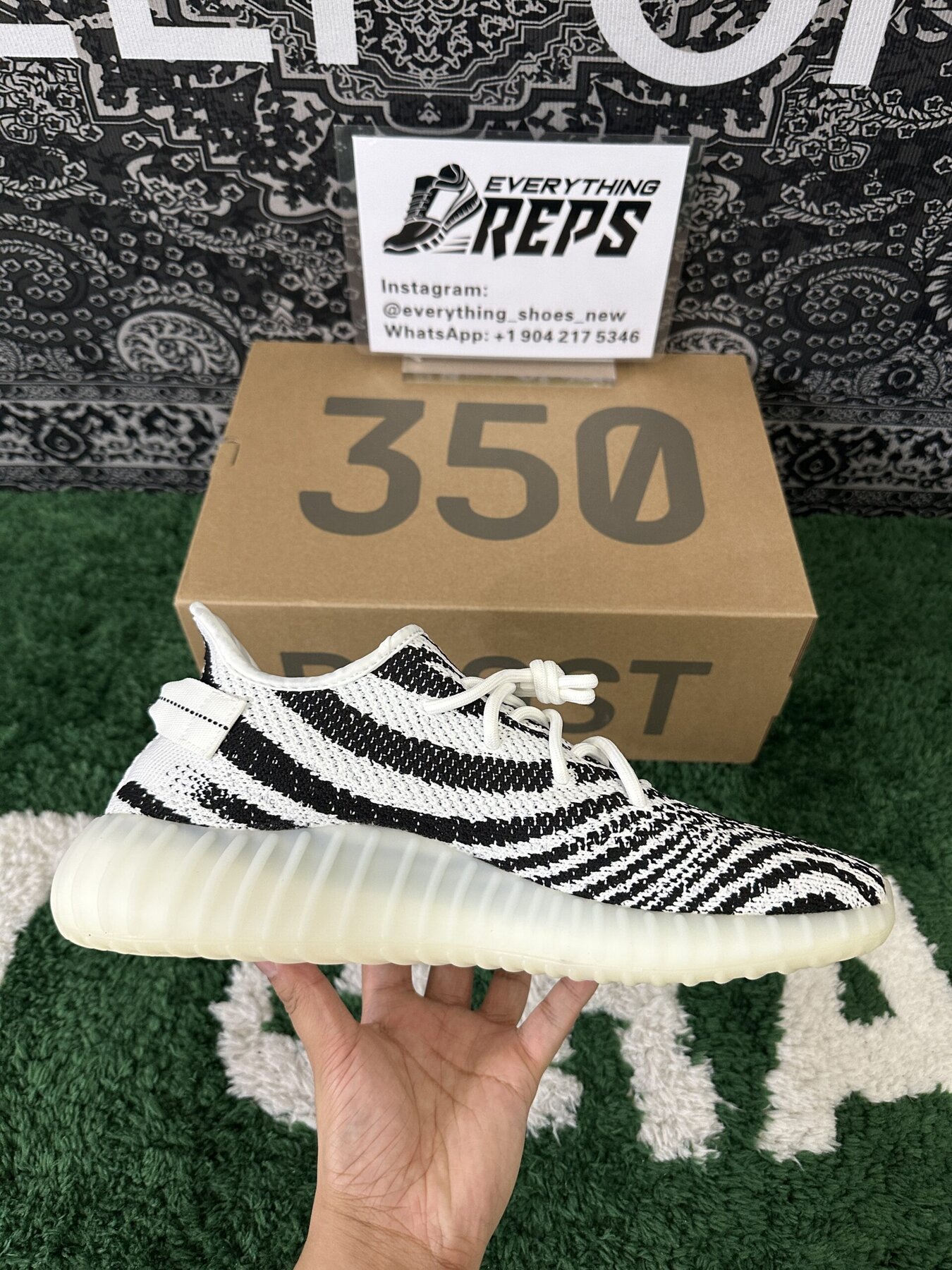 Yeezy Boost 350 V2 Zebra - Image 2